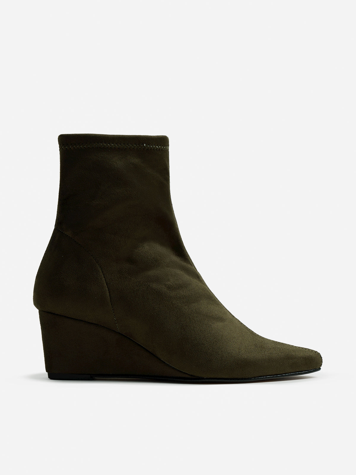 botines de tacón Mujer Botines verde 01