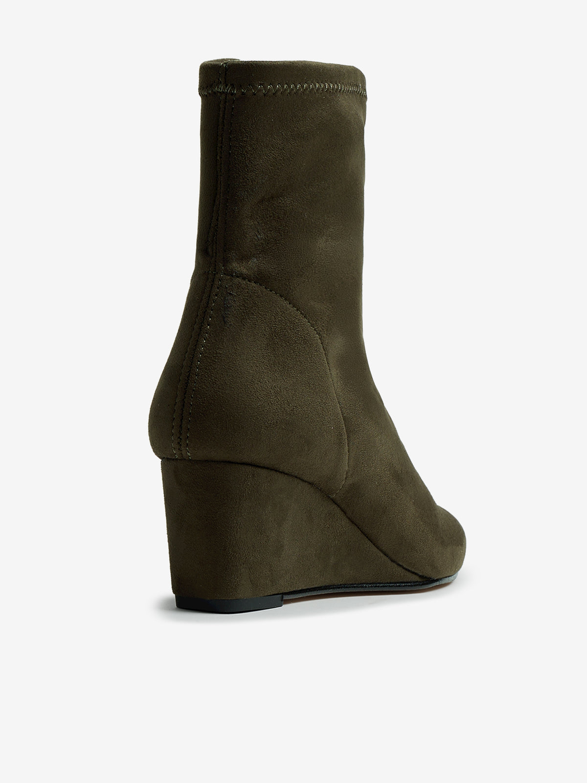 botines de tacón Mujer Botines verde 06