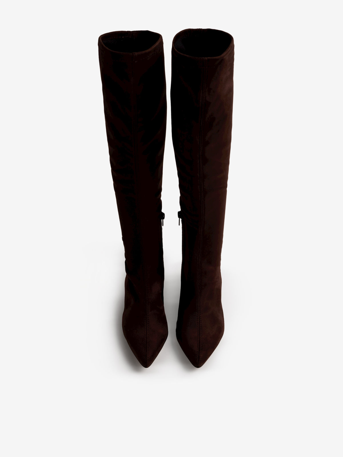 botas de tacón Mujer Botas de cuña marron 03