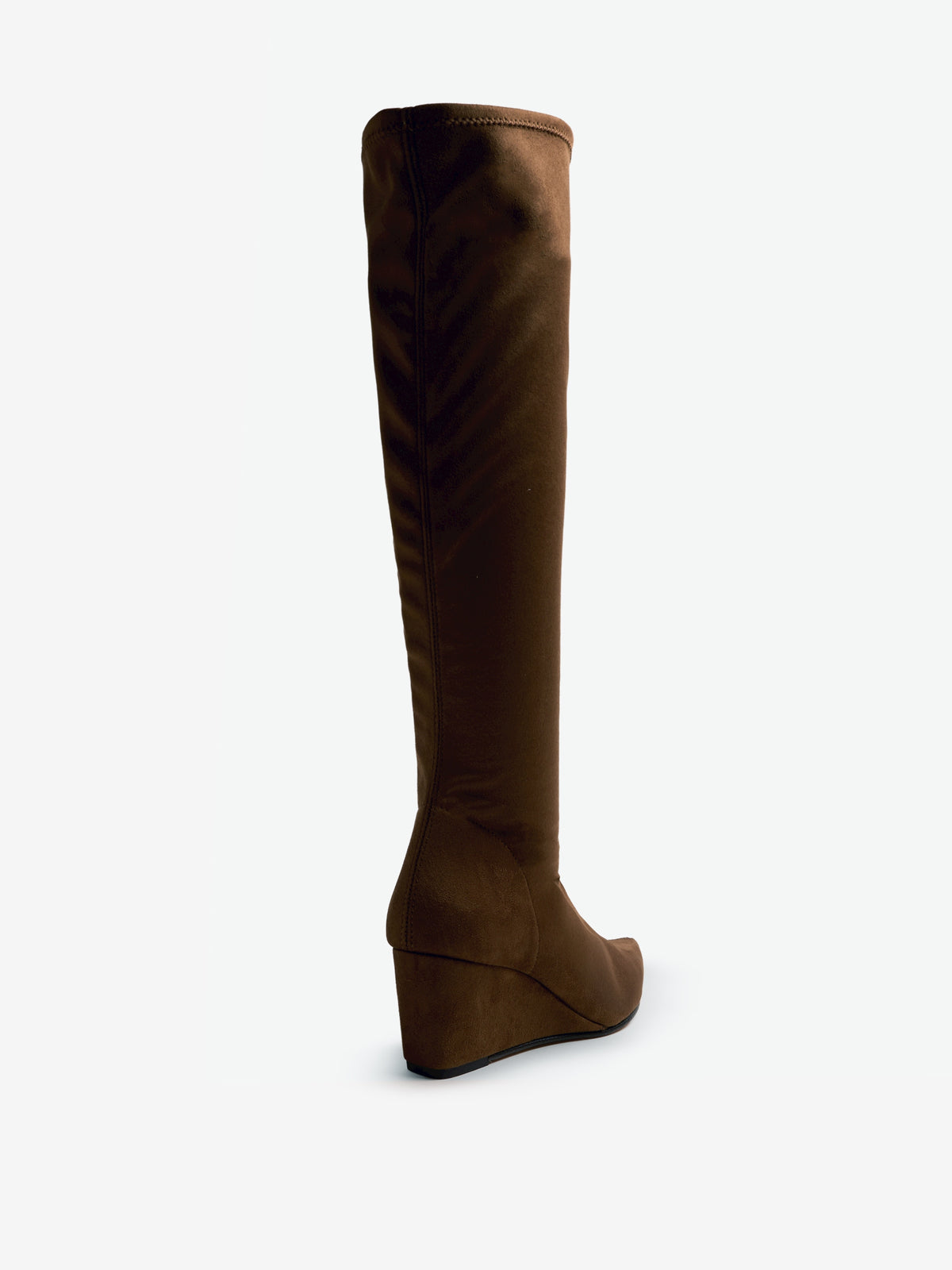 botas de tacón Mujer Botas de cuña marron 07