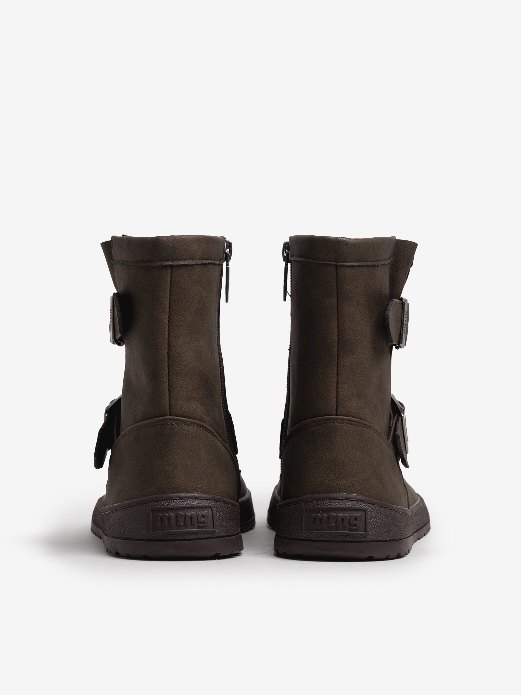 botines planos Mujer Botines planos de Mujer marron 05