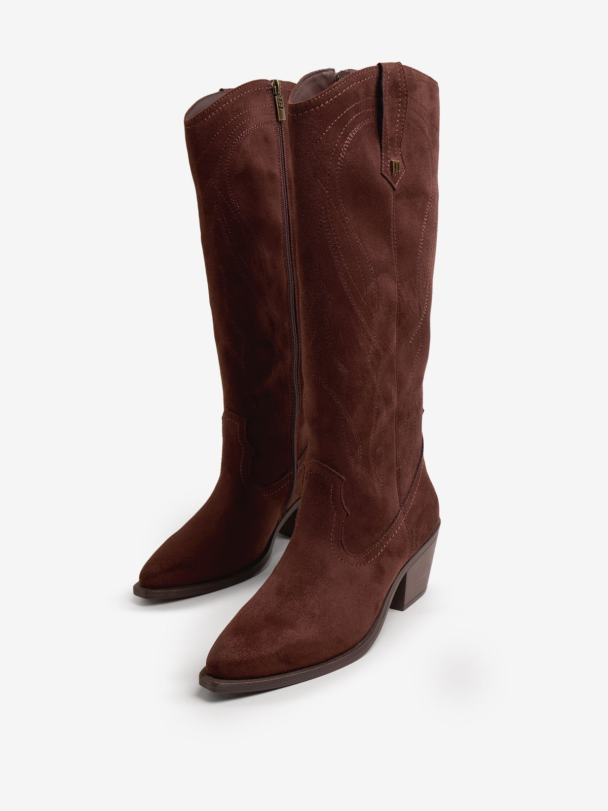 botas de tacón Mujer Botas marron 06