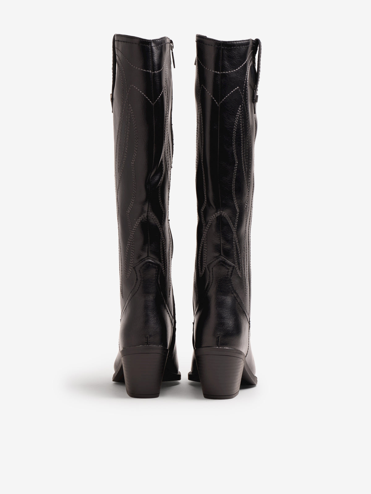 botas de tacón Mujer Botas negro 03