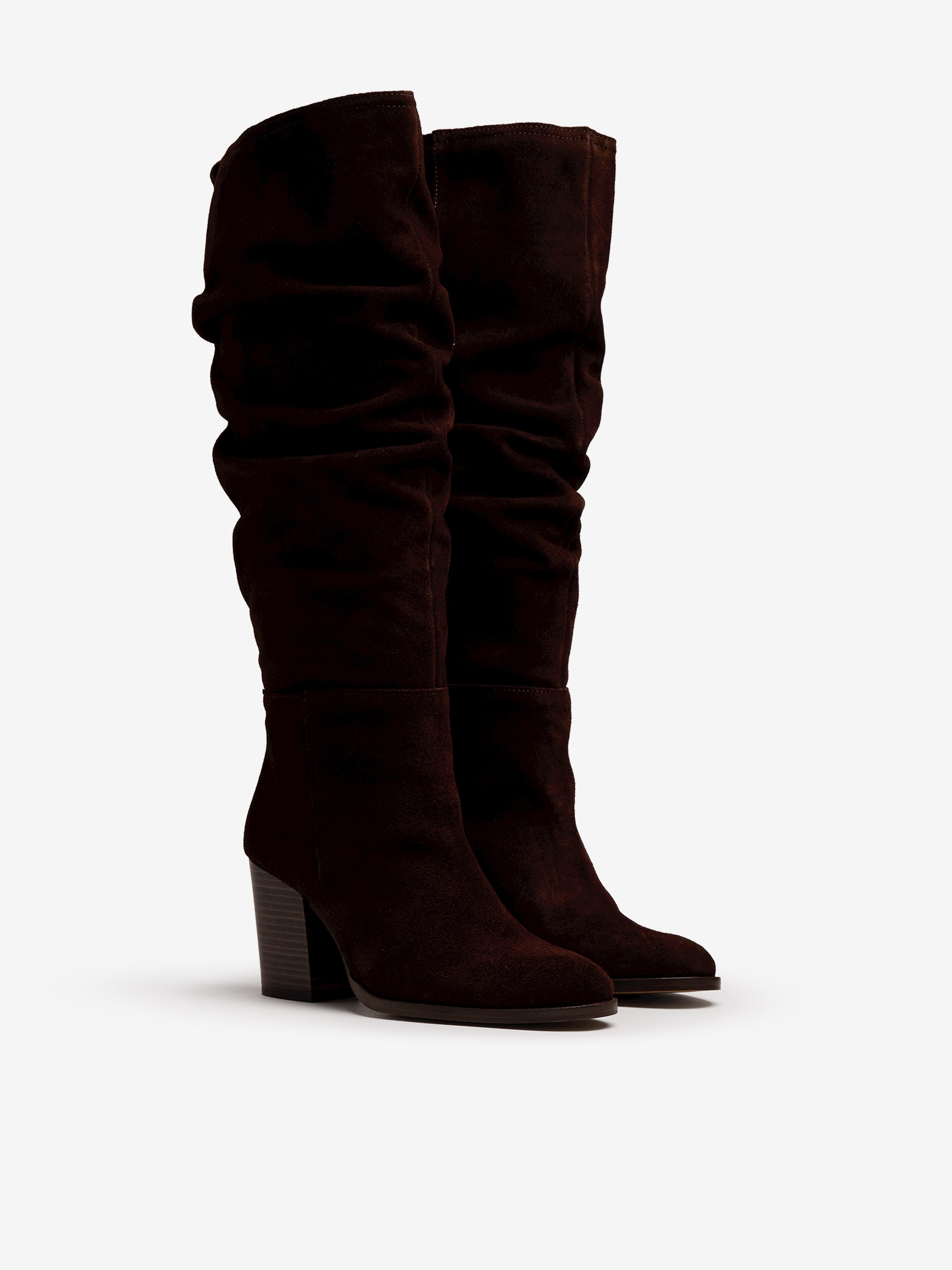 botas de tacón Mujer Botas marron 05