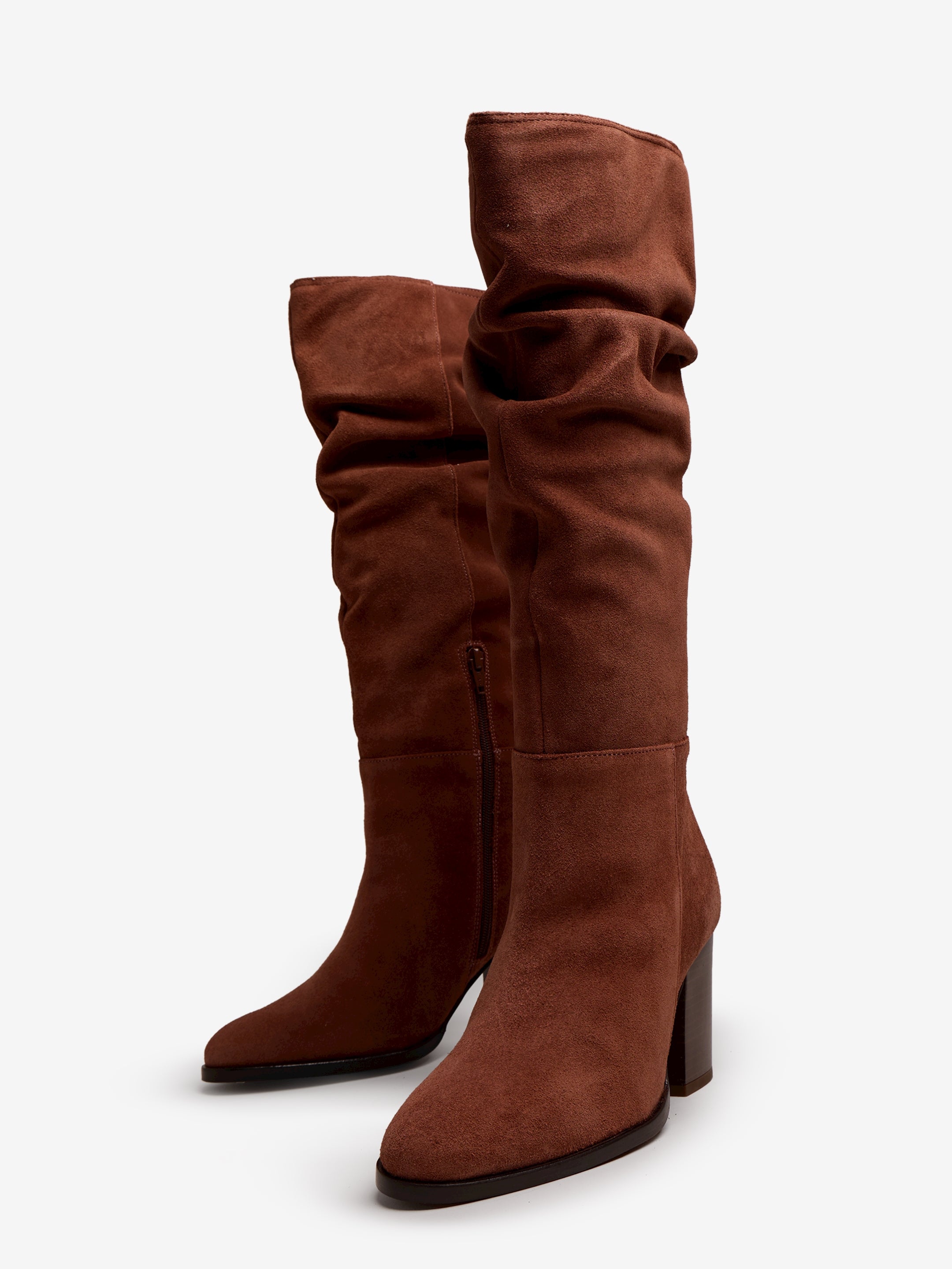 botas de tacón Mujer Botas marron 04