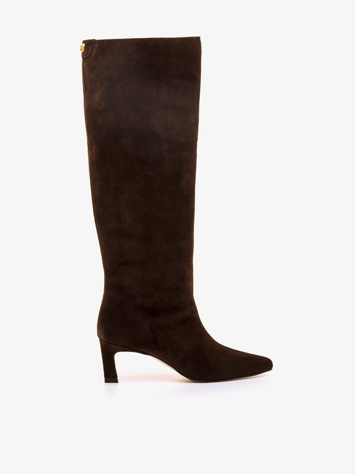 botas de tacón Mujer Botas de tacón marron 01