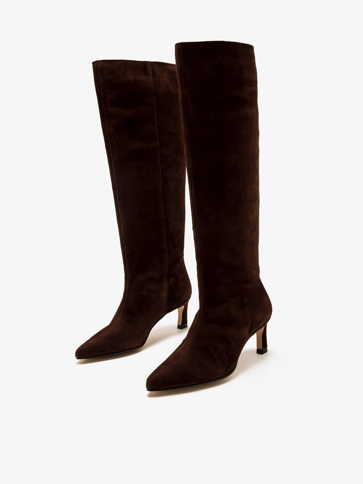 botas de tacón Mujer Botas de tacón marron 06