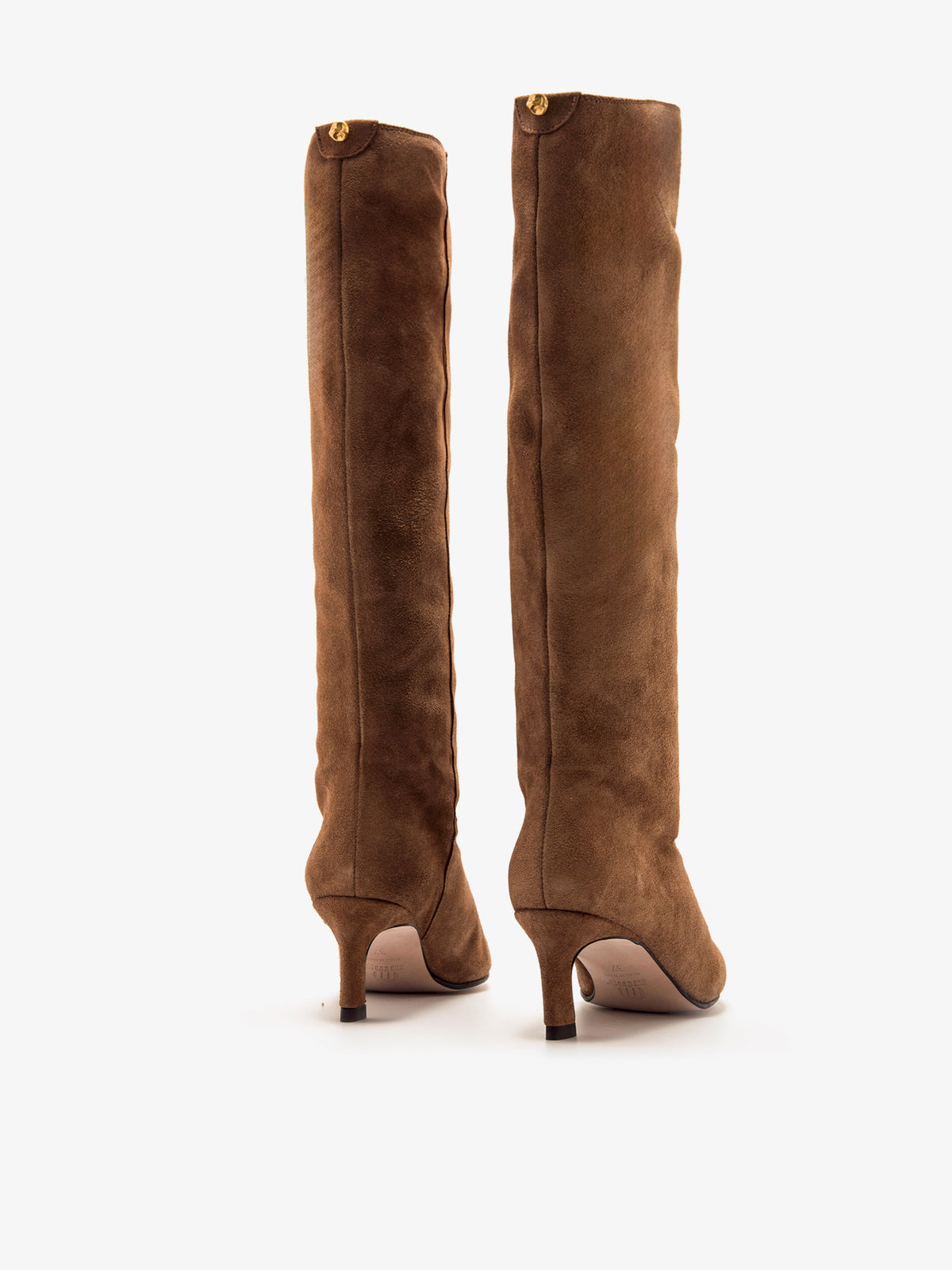 botas de tacón Mujer Botas de tacón marron 03