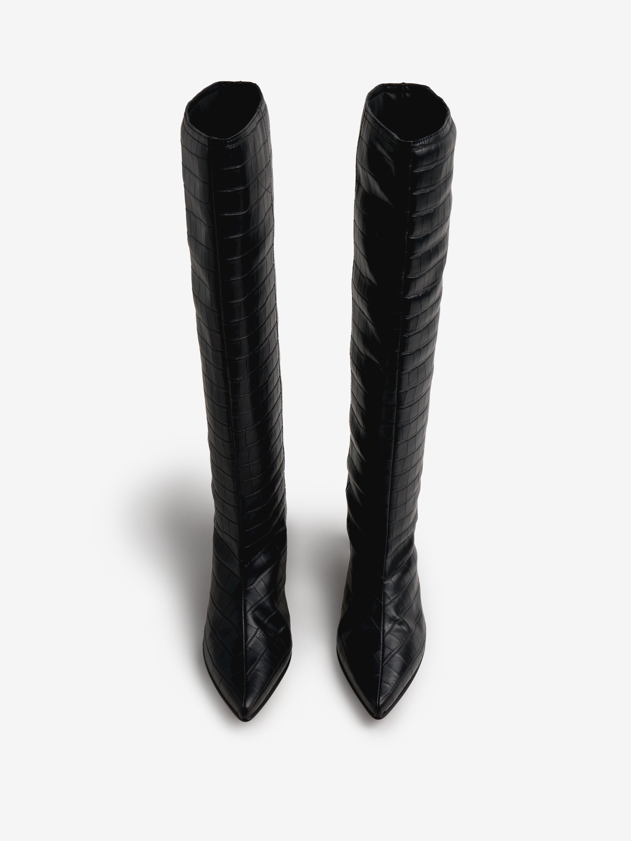 botas de tacón Mujer Botas de tacón negro 02