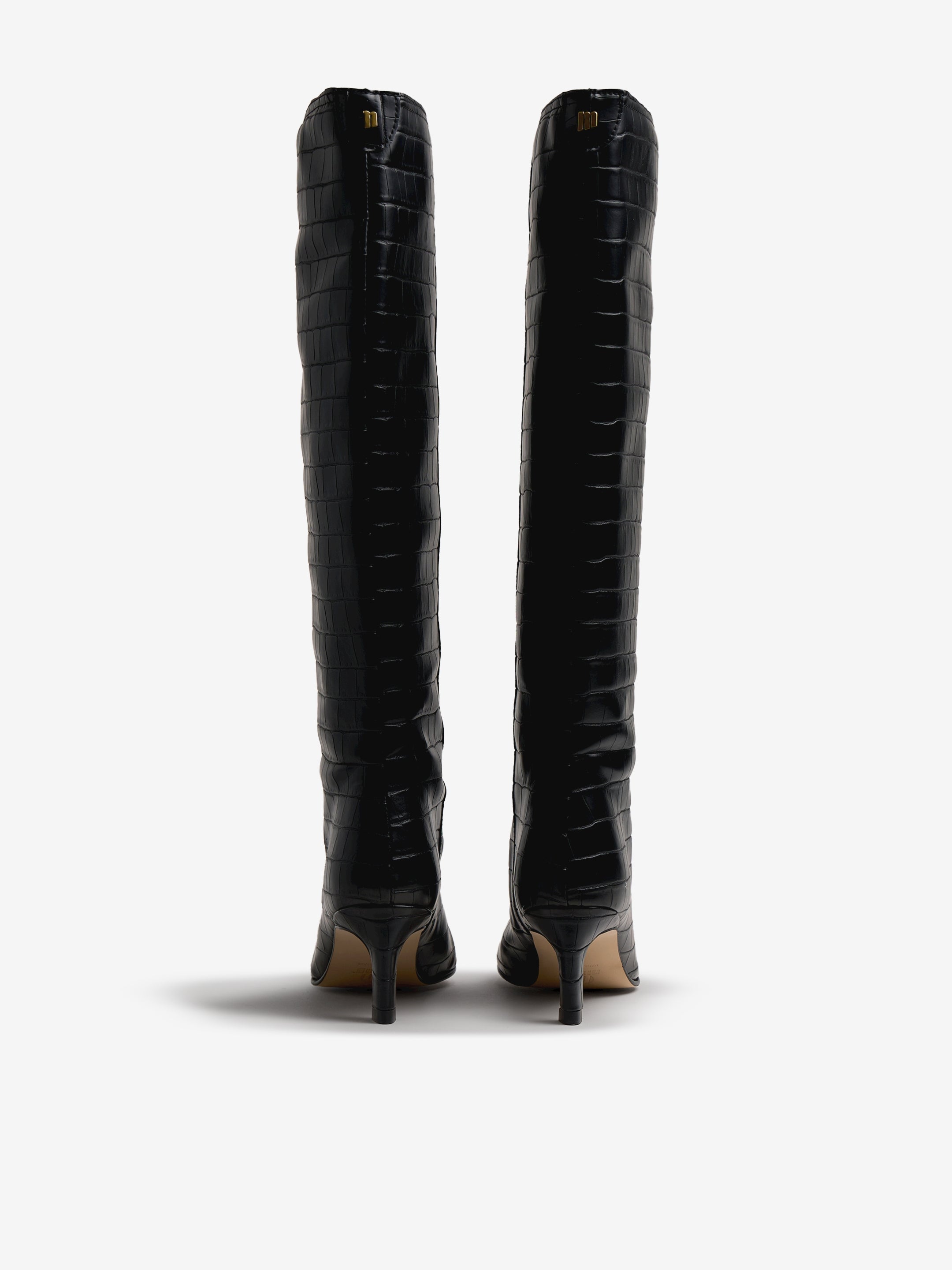 botas de tacón Mujer Botas de tacón negro 03