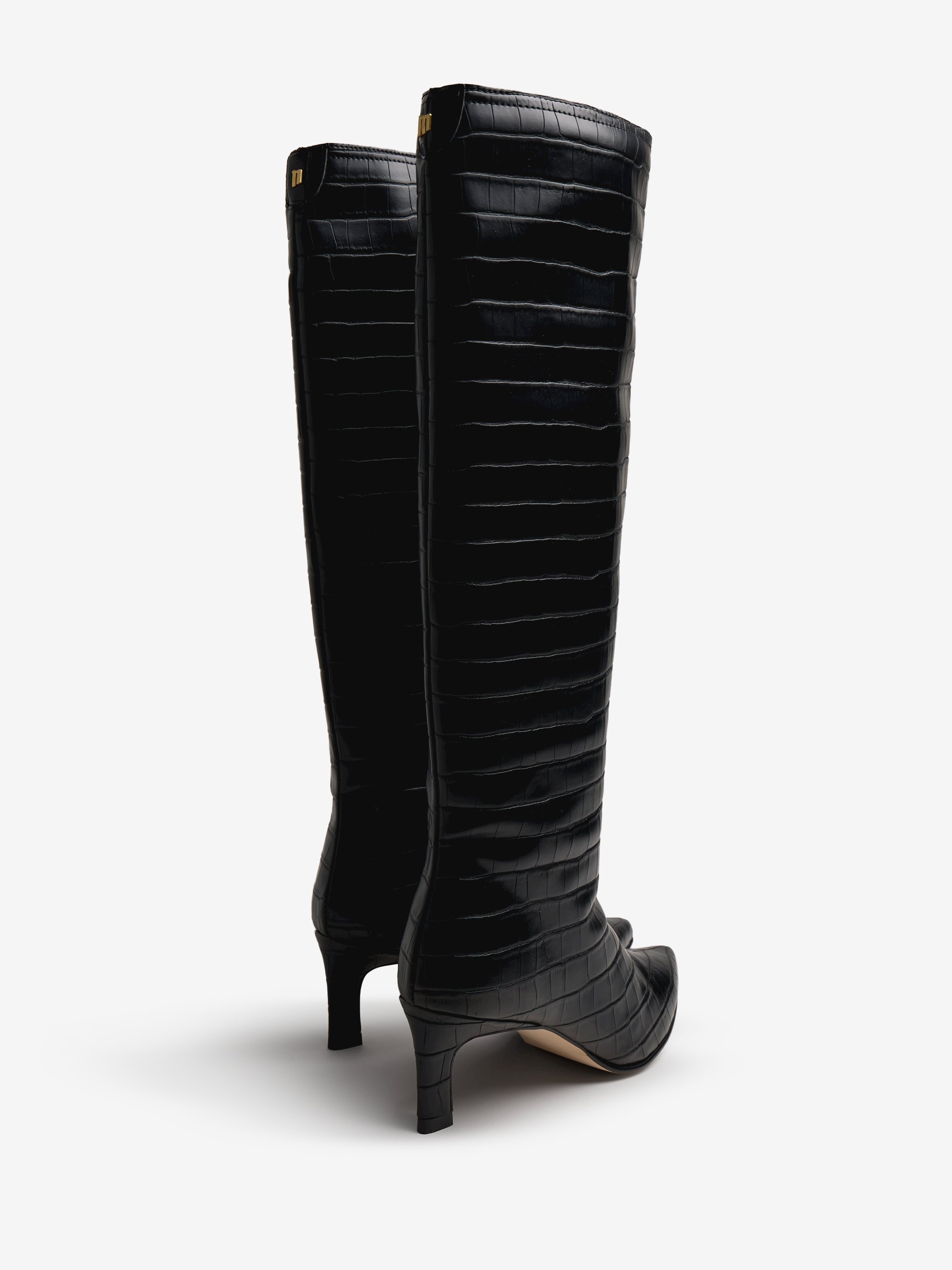 botas de tacón Mujer Botas de tacón negro 05