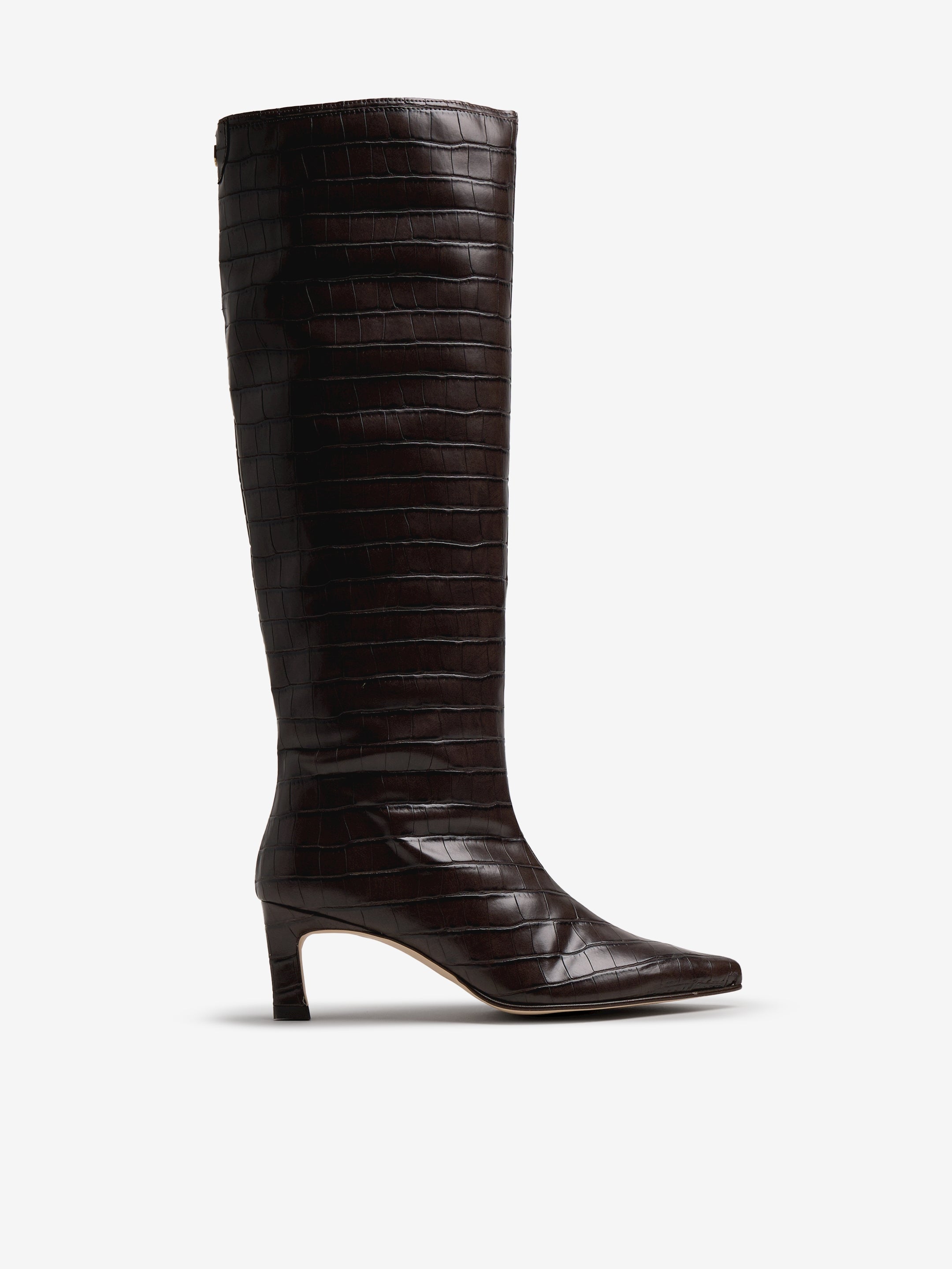 botas de tacón Mujer Botas de tacón marron 01