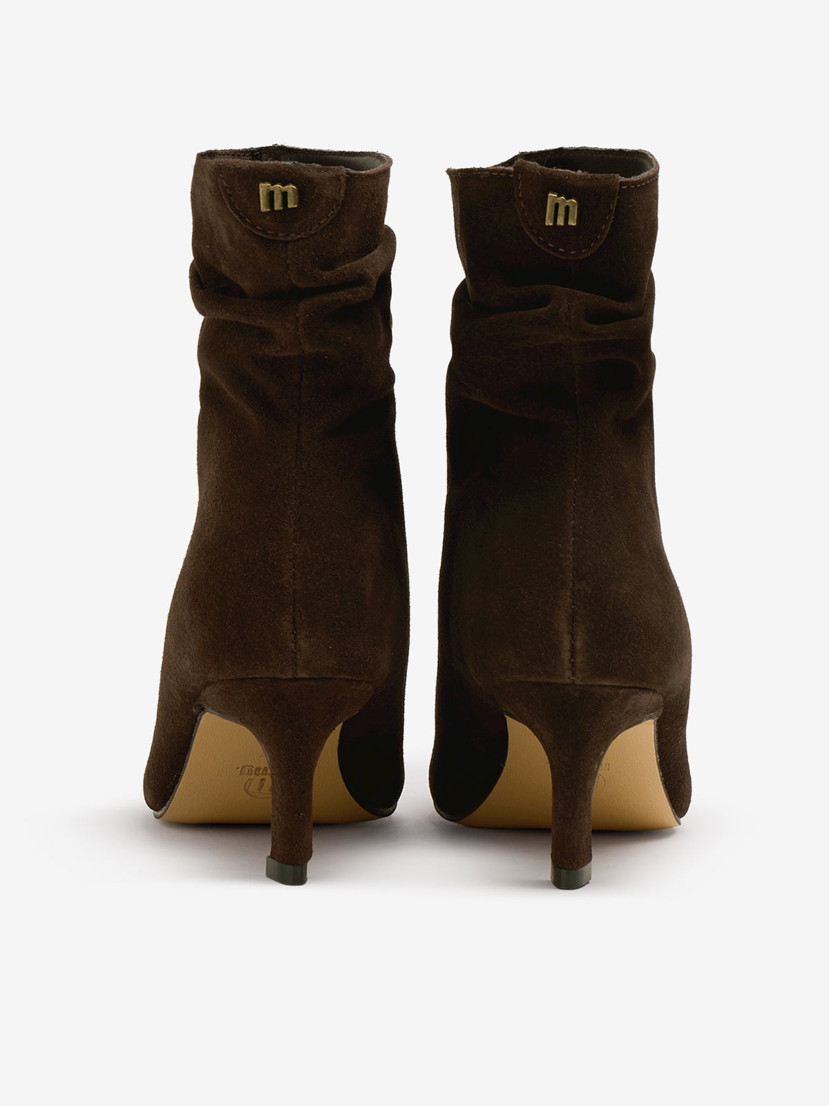 botines de tacón Mujer Botines de tacón marron 03