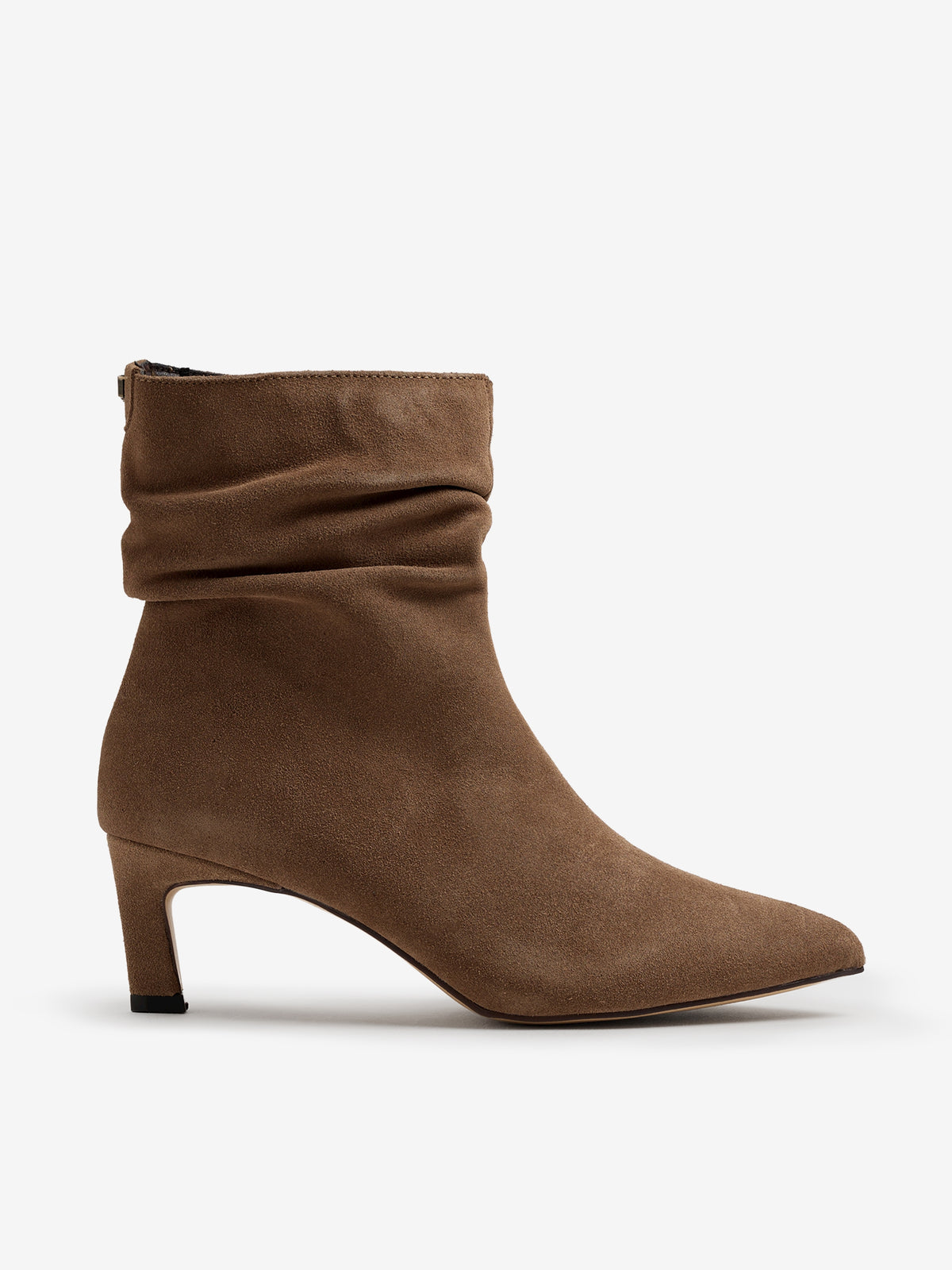 botines de tacón Mujer Botines de mujer beige 01