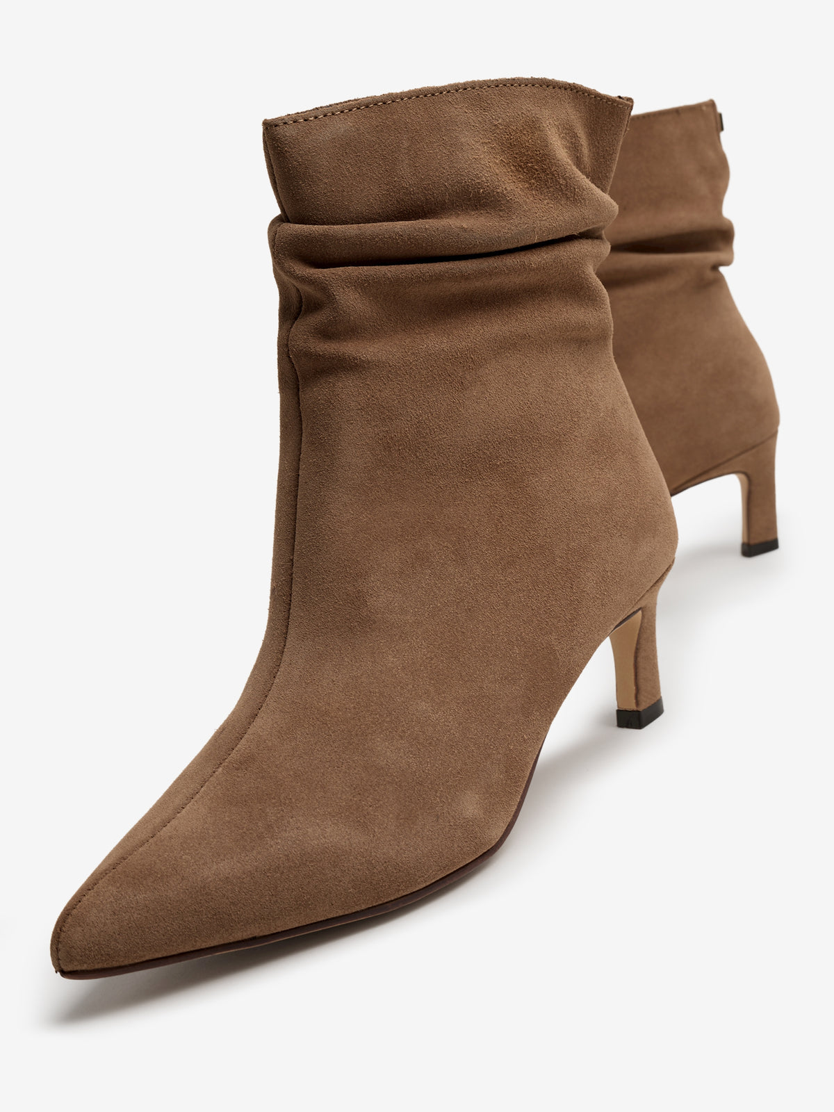 botines de tacón Mujer Botines de mujer beige 04