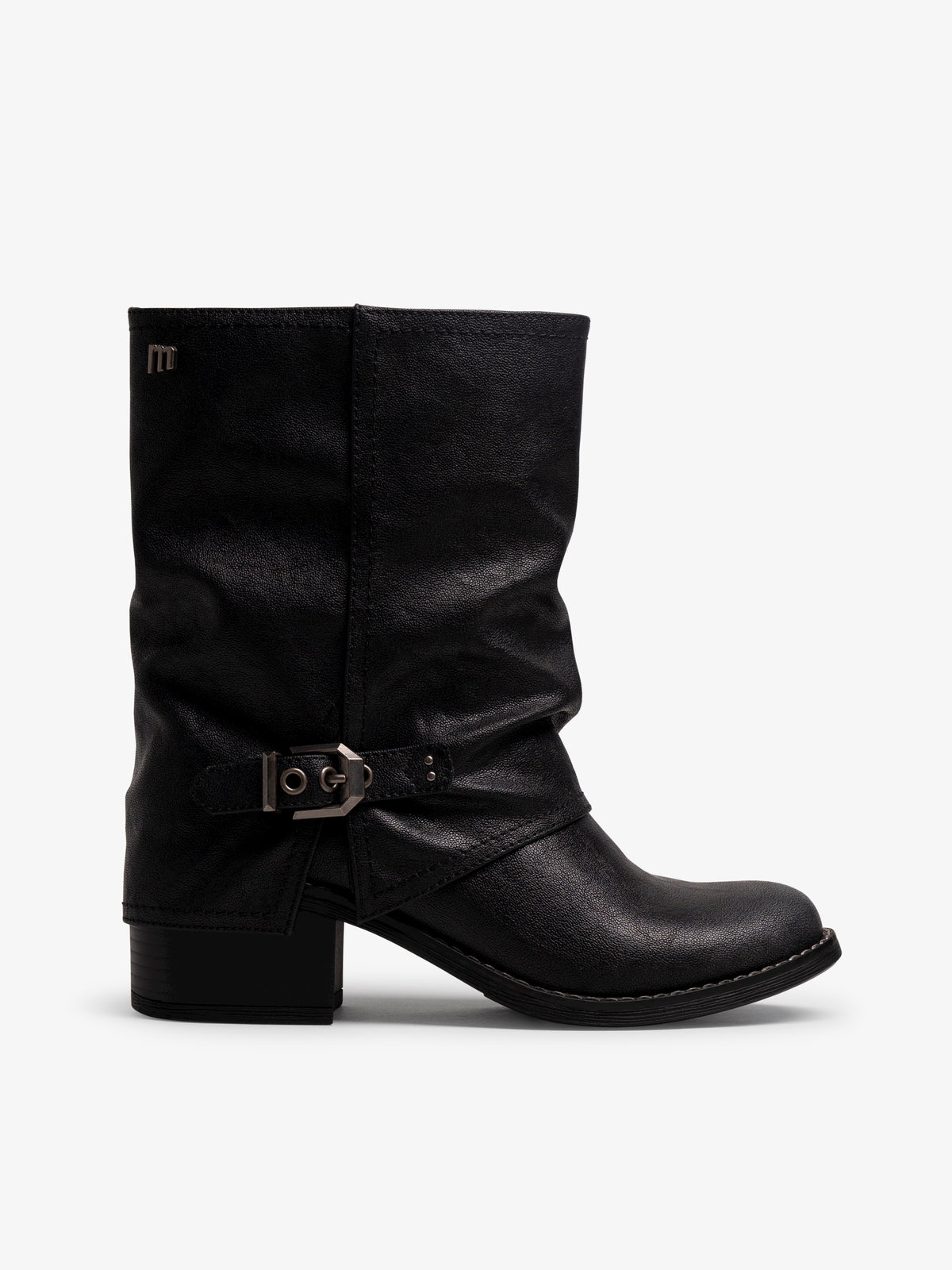 botines de tacón Mujer Botines negro 01