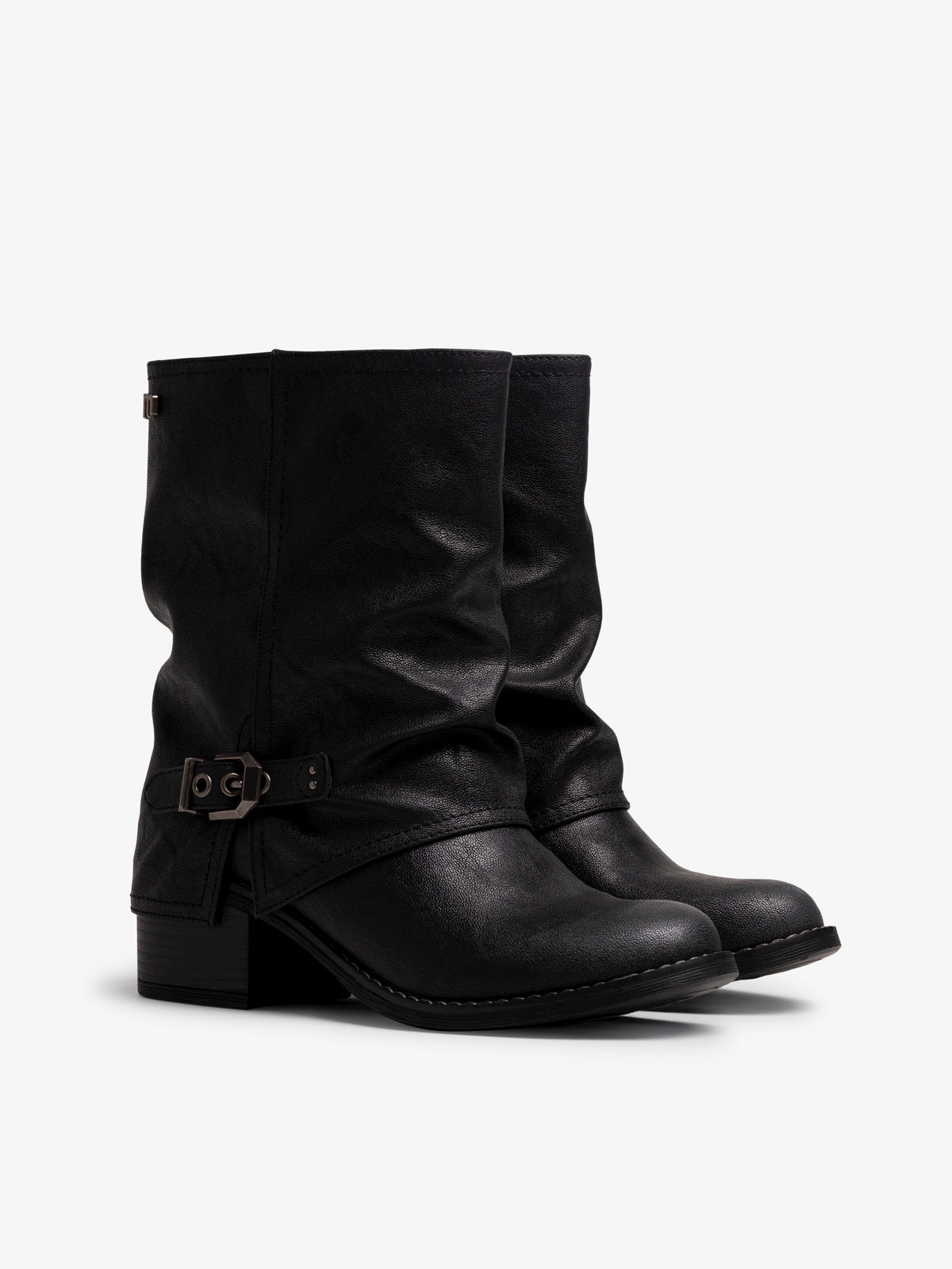 botines de tacón Mujer Botines negro 05
