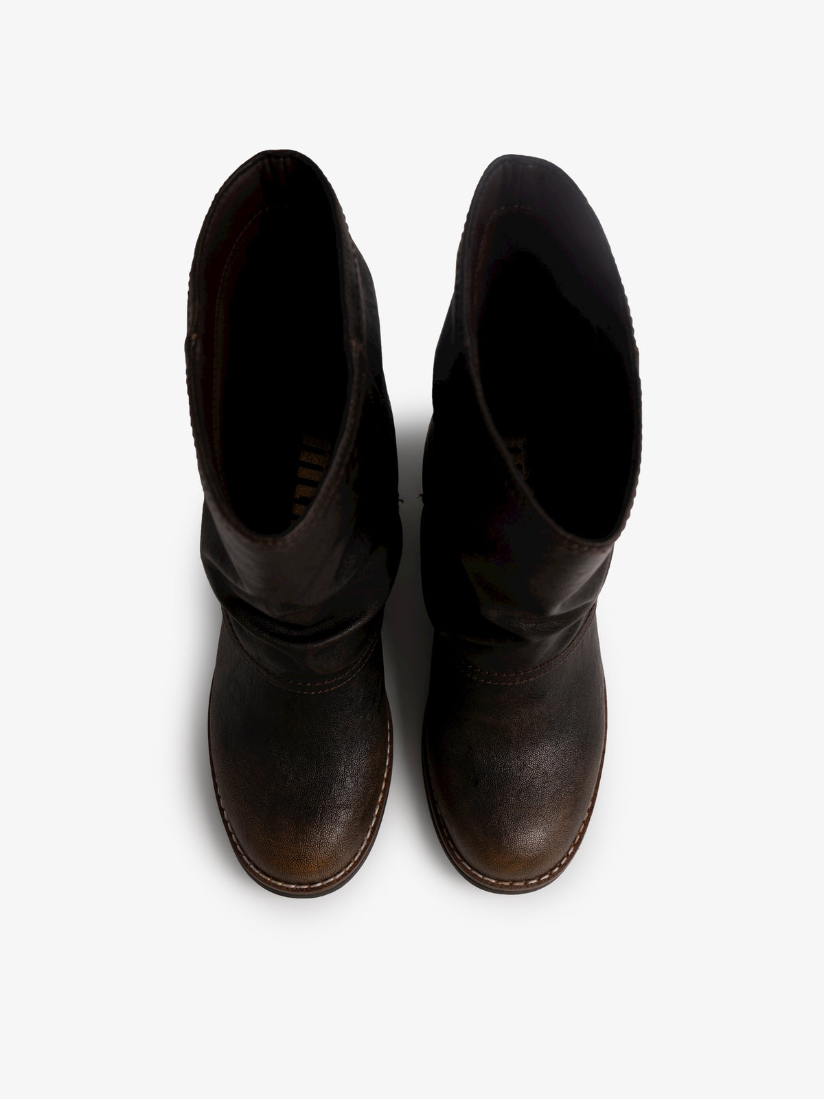 botines de tacón Mujer Botines marron 02