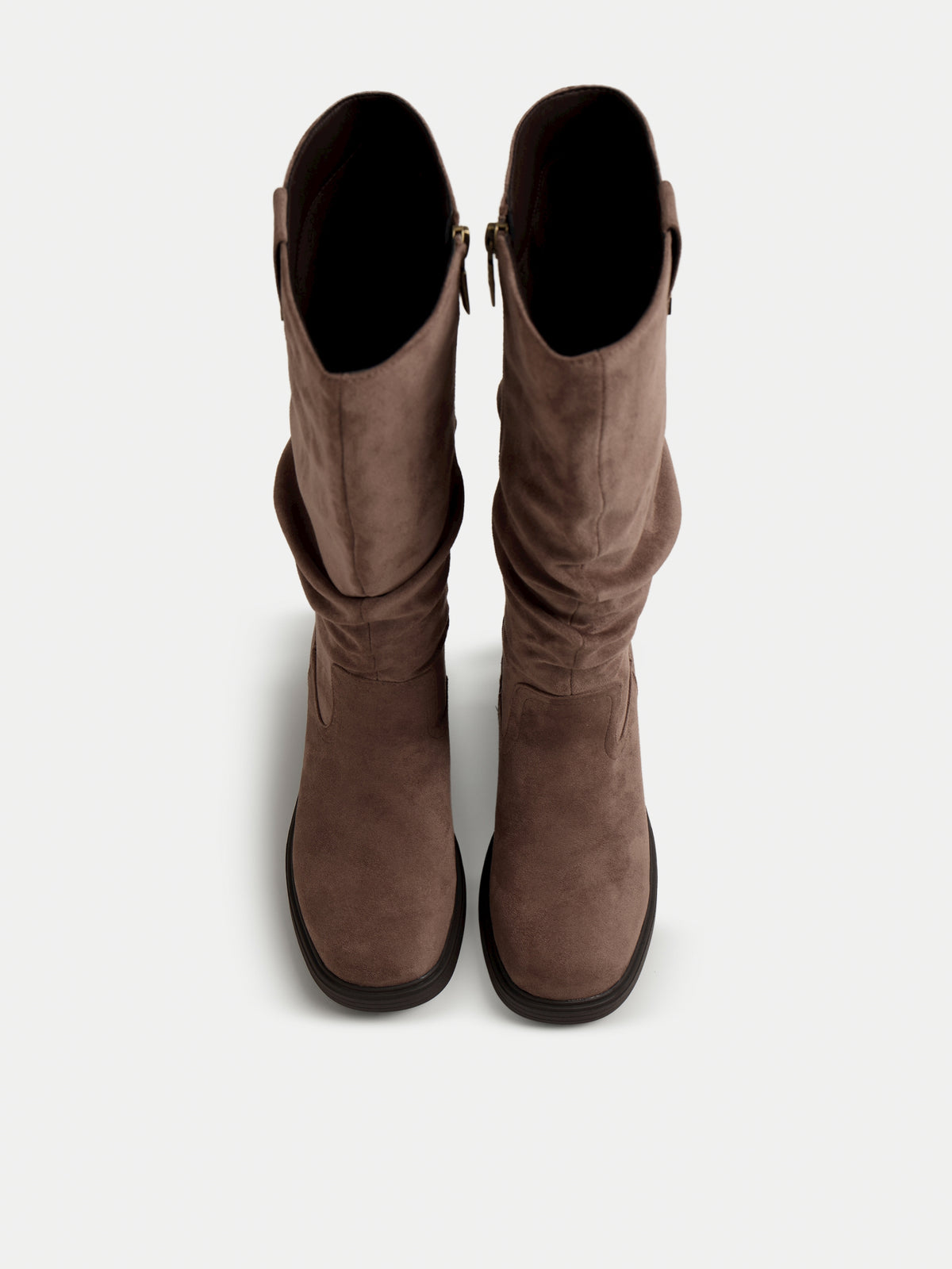 botas de tacón Mujer Botas marron 02