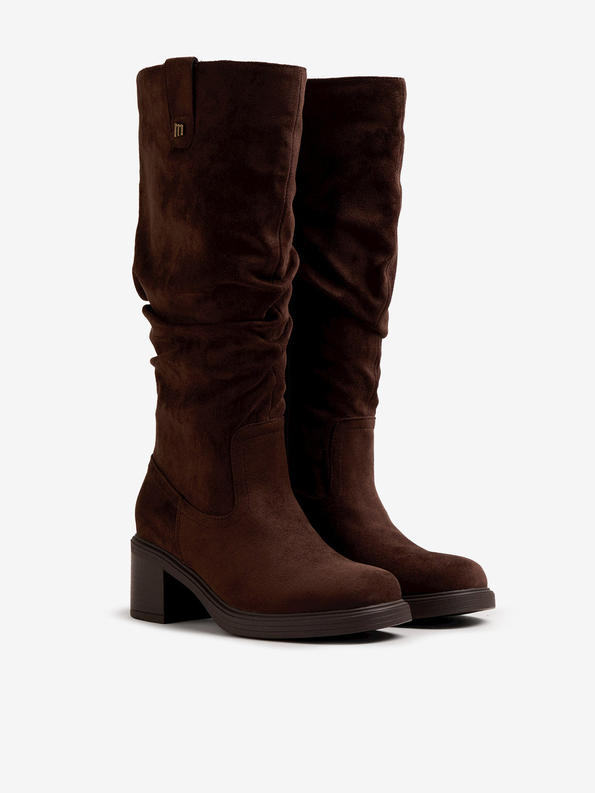 botas de tacón Mujer Botas marron 05