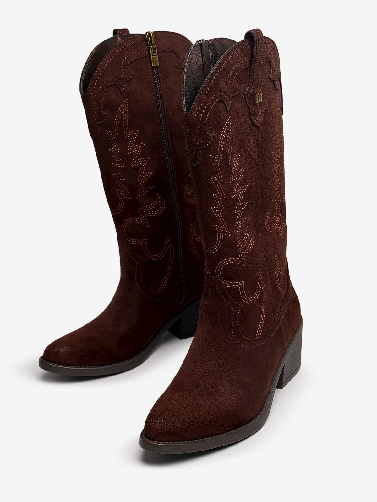 botas Mujer Botas planas de Mujer marron 06