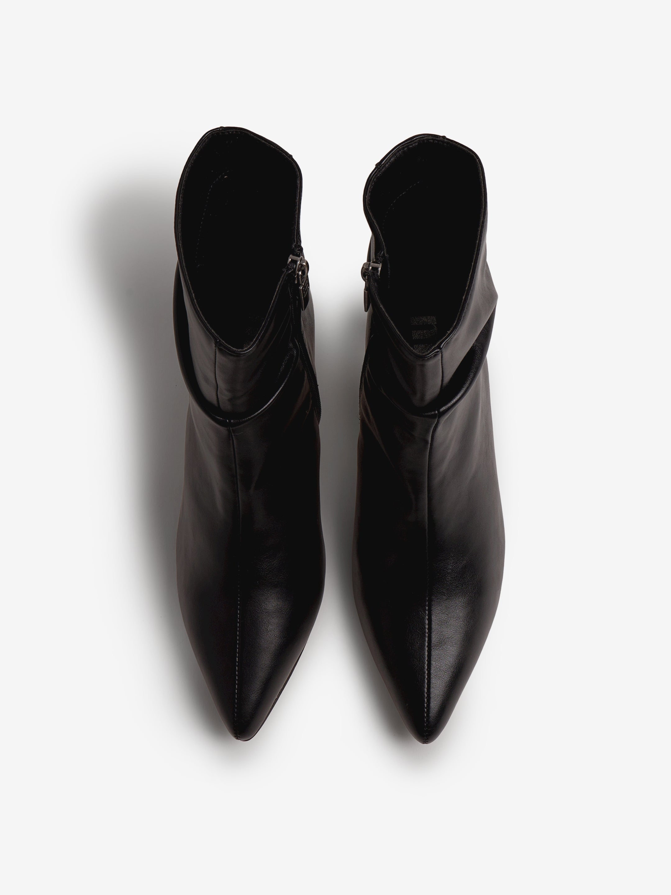 botines de tacón Mujer Botines de tacón de Mujer negro 02