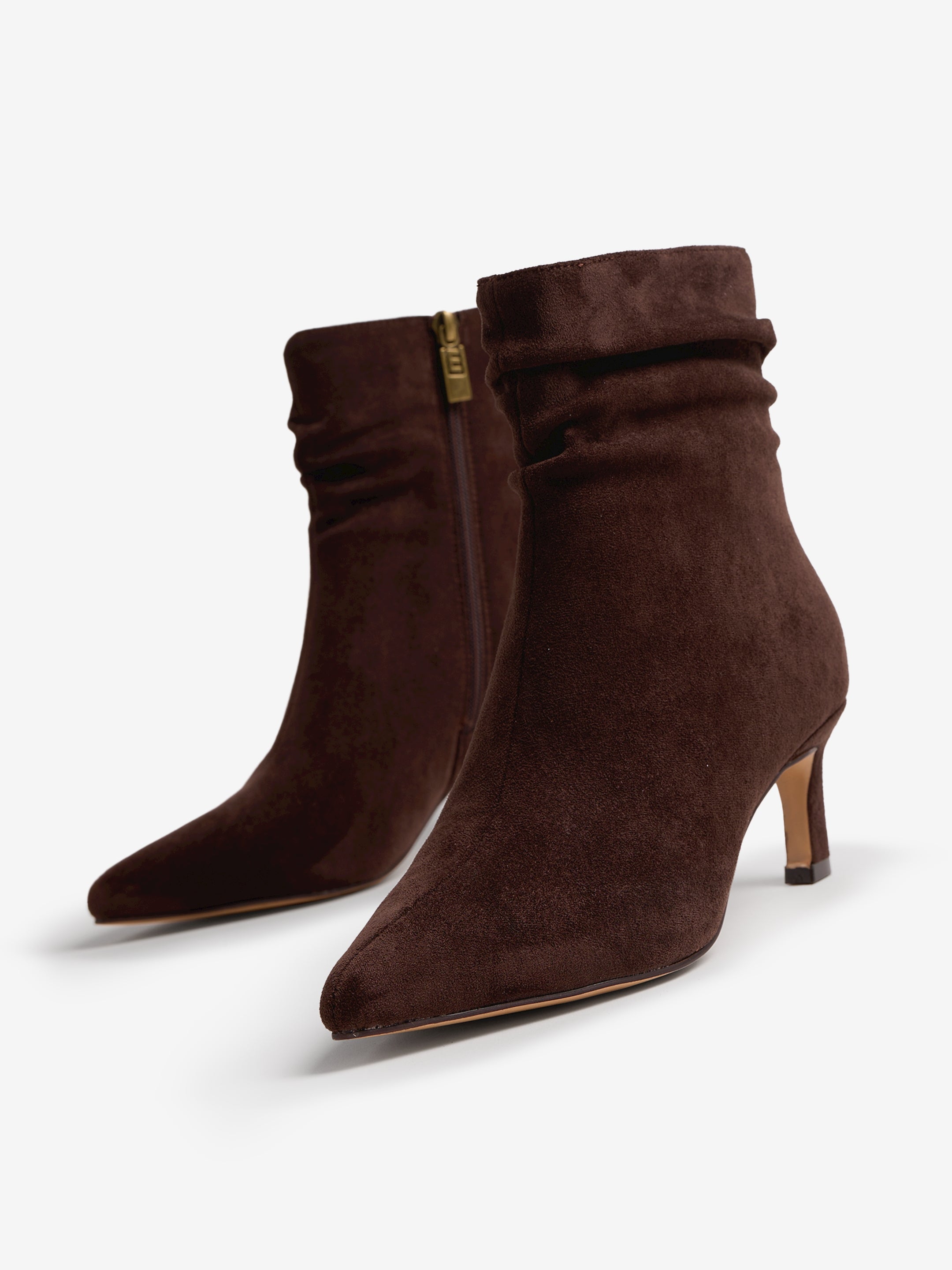 botines de tacón Mujer Botines de tacón de Mujer marron 04