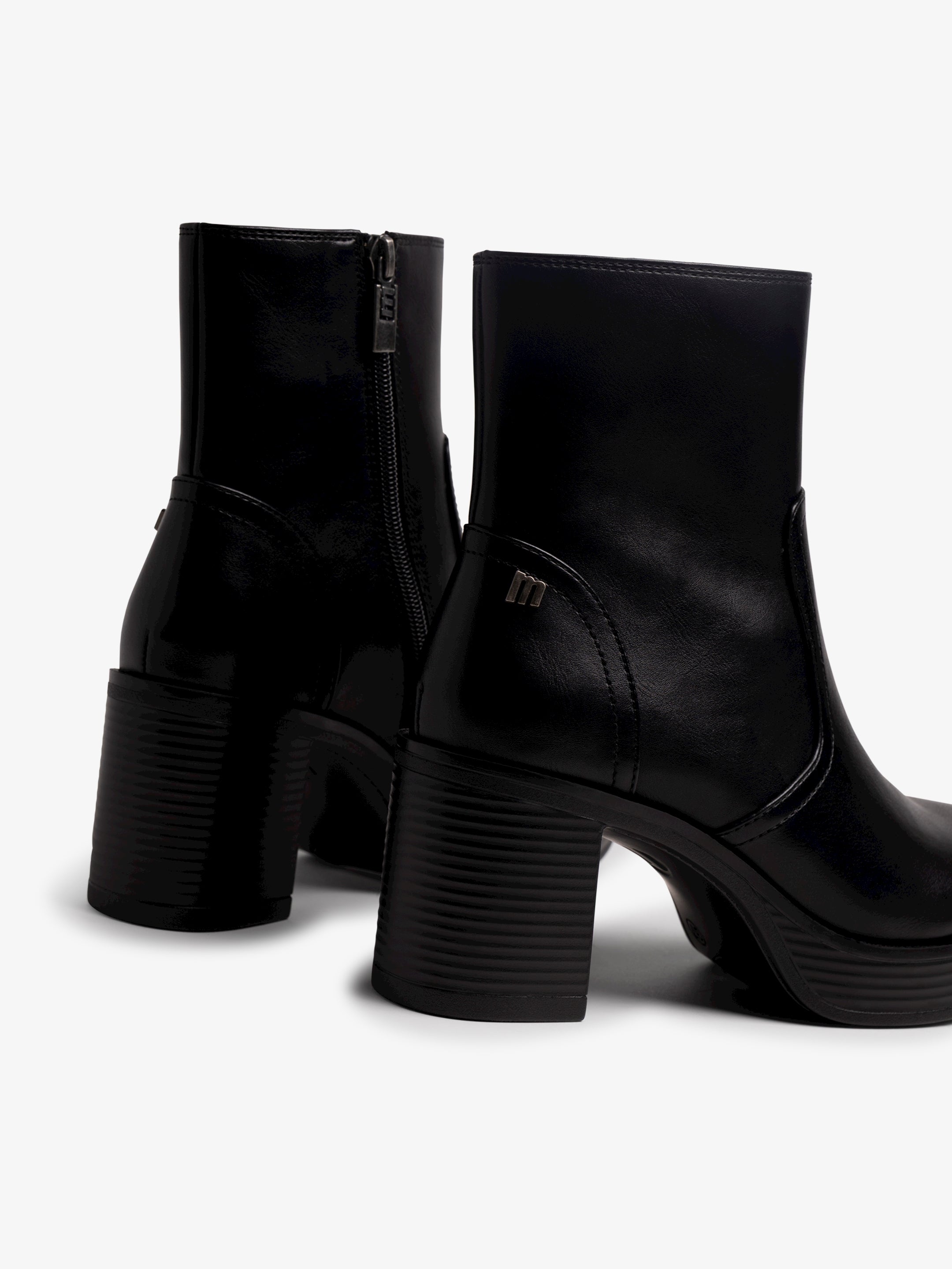 botines de tacón Mujer Botines de tacón de Mujer negro 06