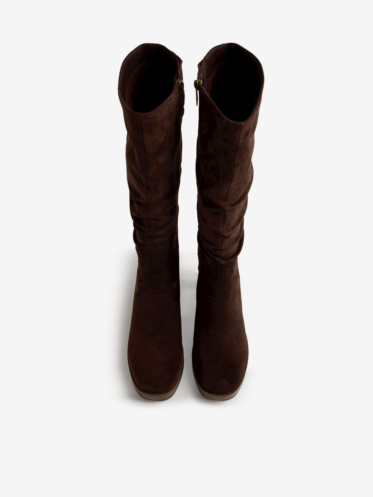 botas de tacón Mujer Botas marron 02