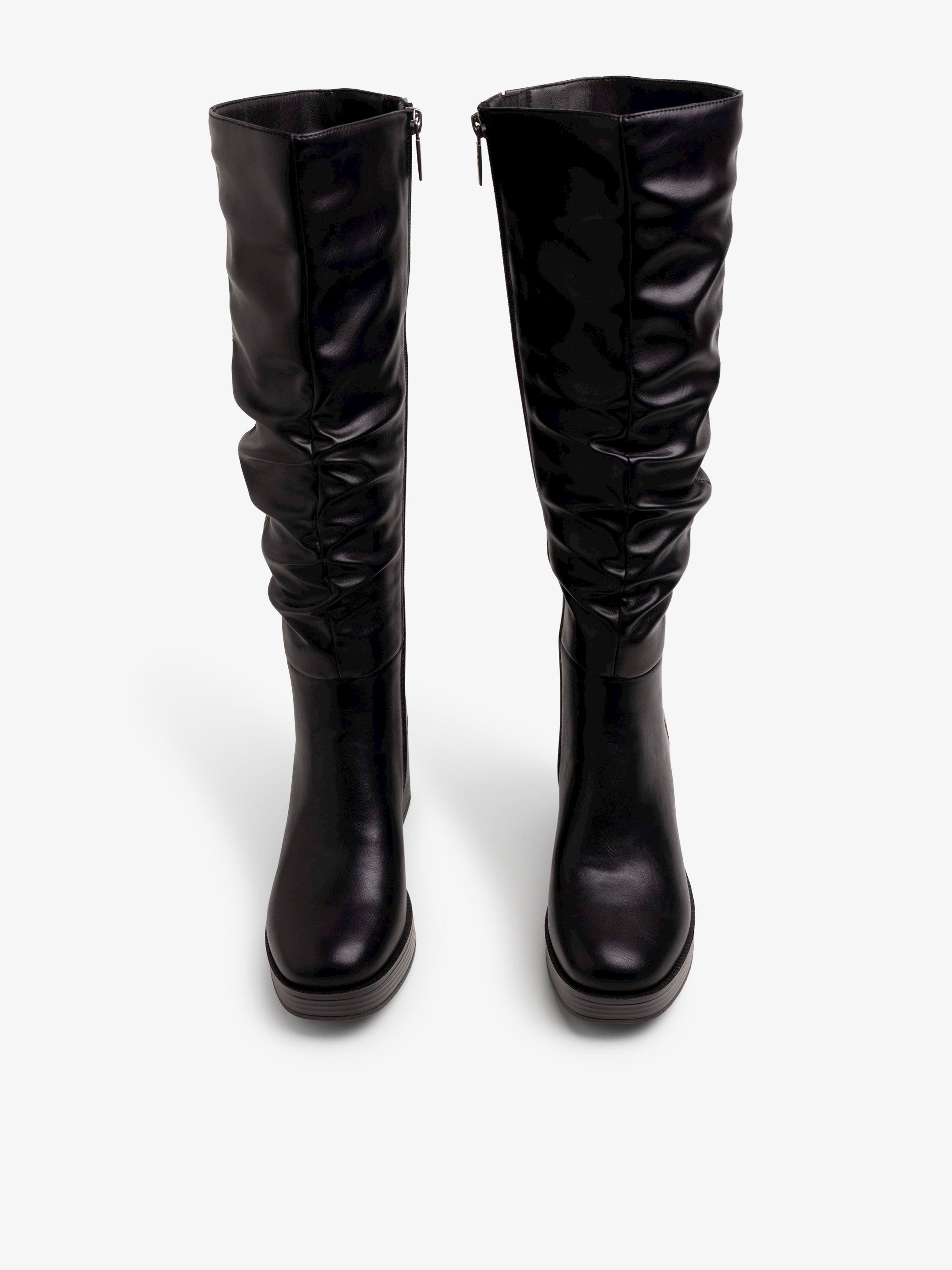 botas de tacón Mujer Botas negro 02