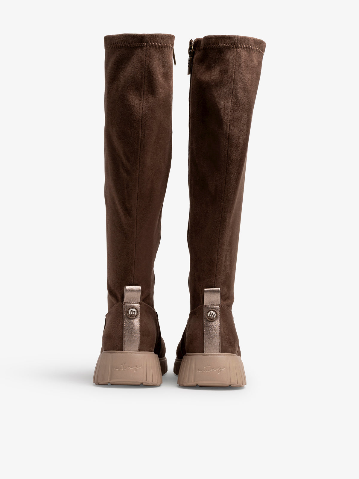 botas de tacón Mujer Botas marron 03
