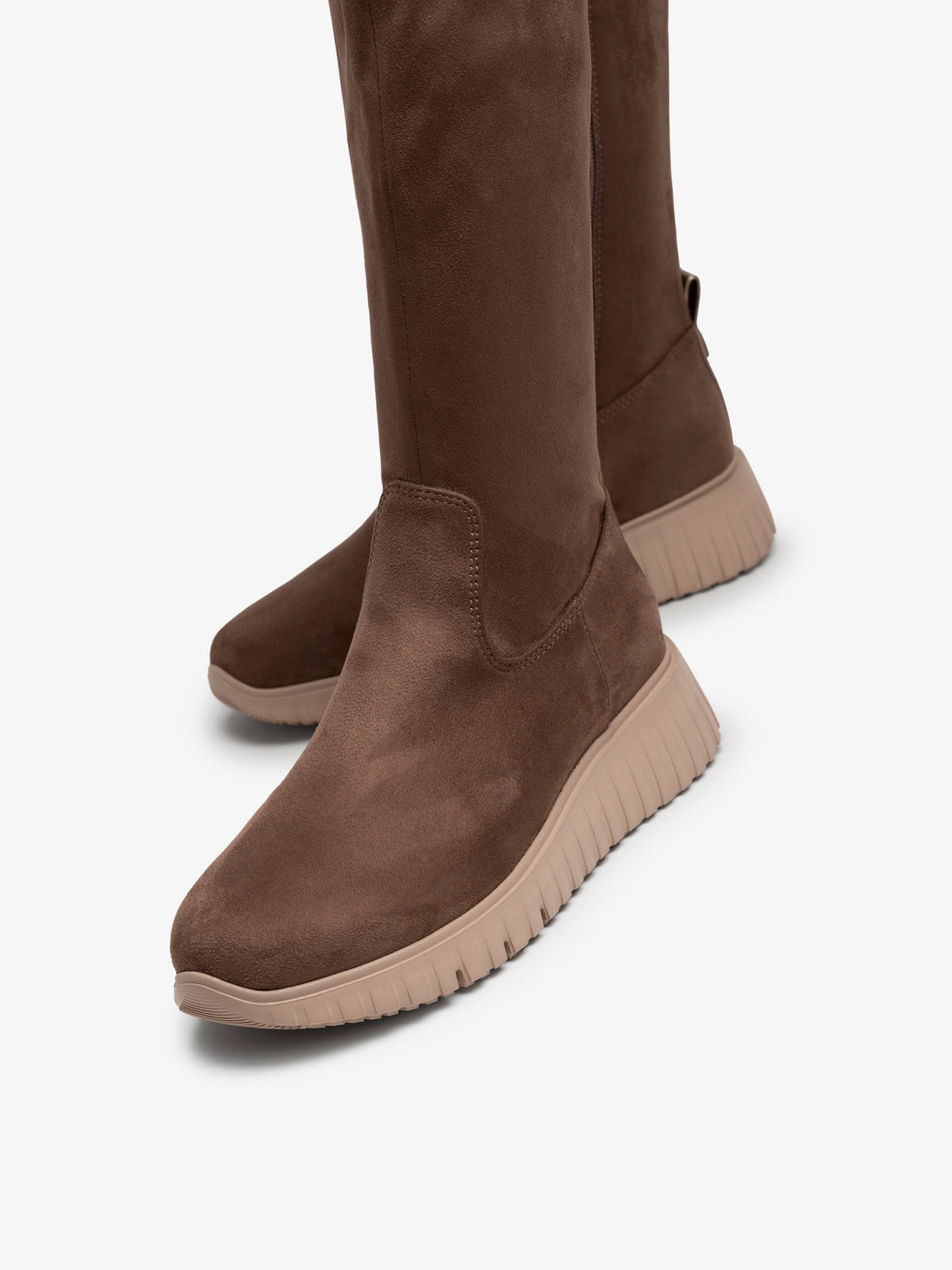 botas de tacón Mujer Botas marron 06
