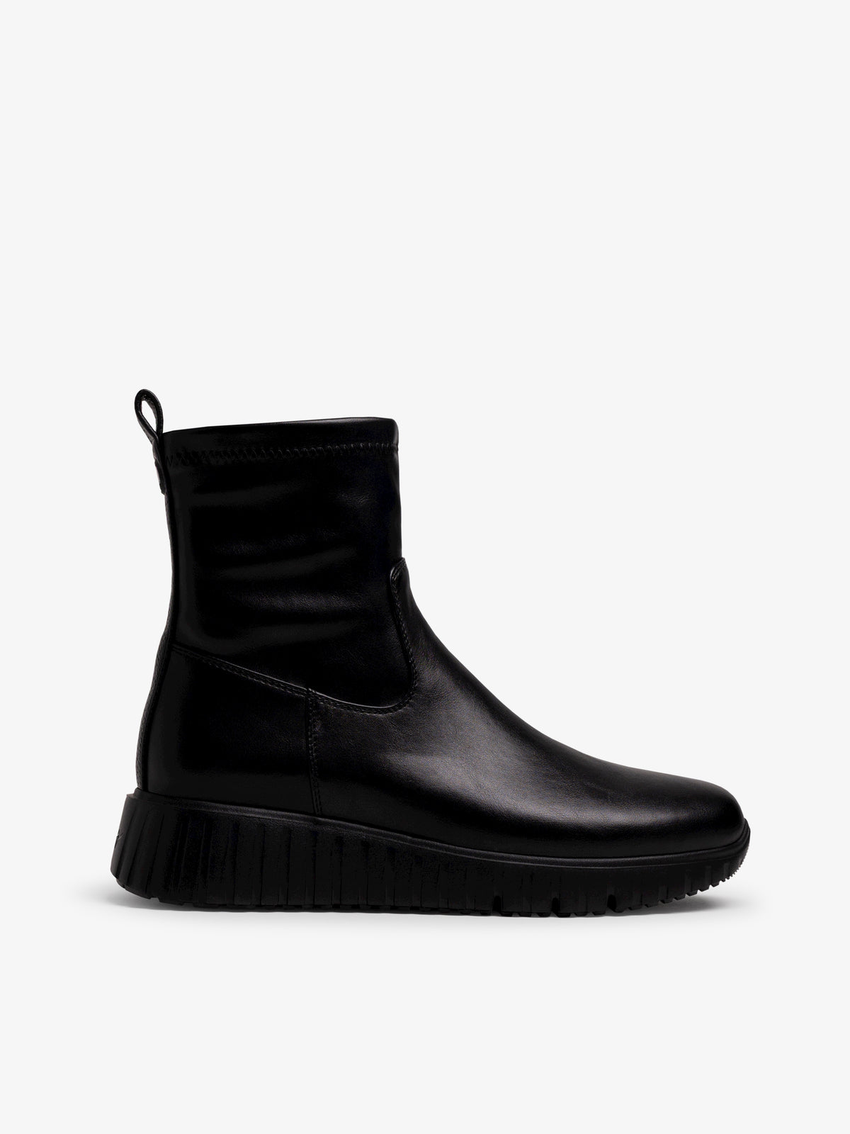 botines de tacón Mujer Botines negro 01
