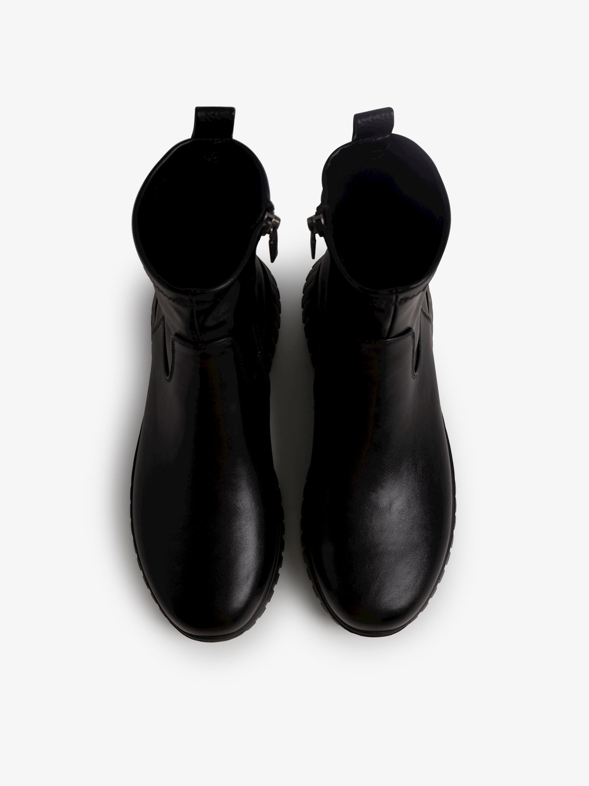 botines de tacón Mujer Botines negro 02