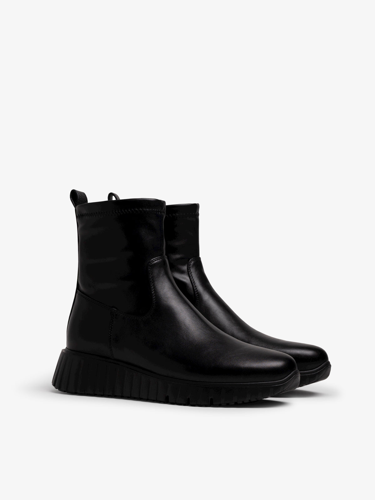 botines de tacón Mujer Botines negro 05
