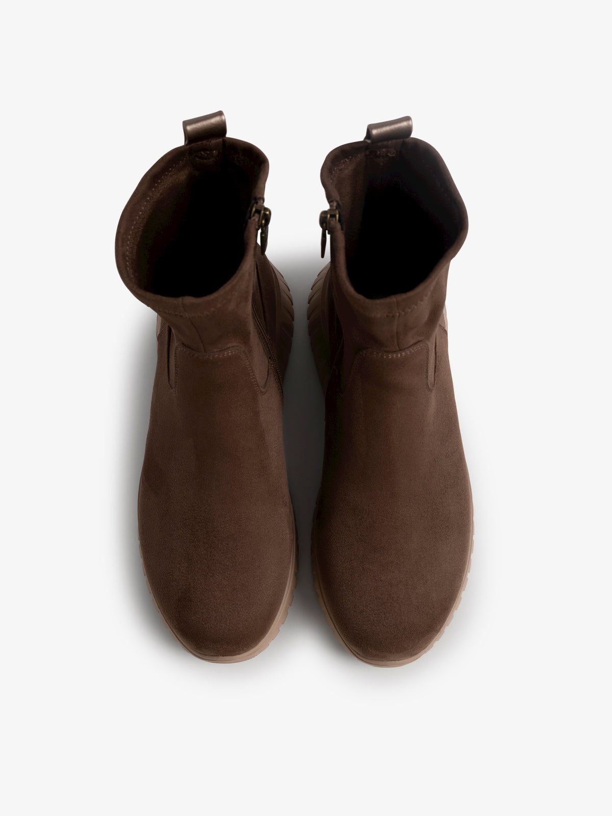 botines de tacón Mujer Botines marron 02