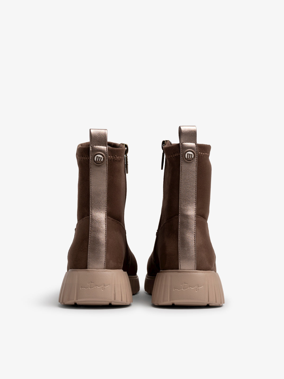 botines de tacón Mujer Botines marron 03
