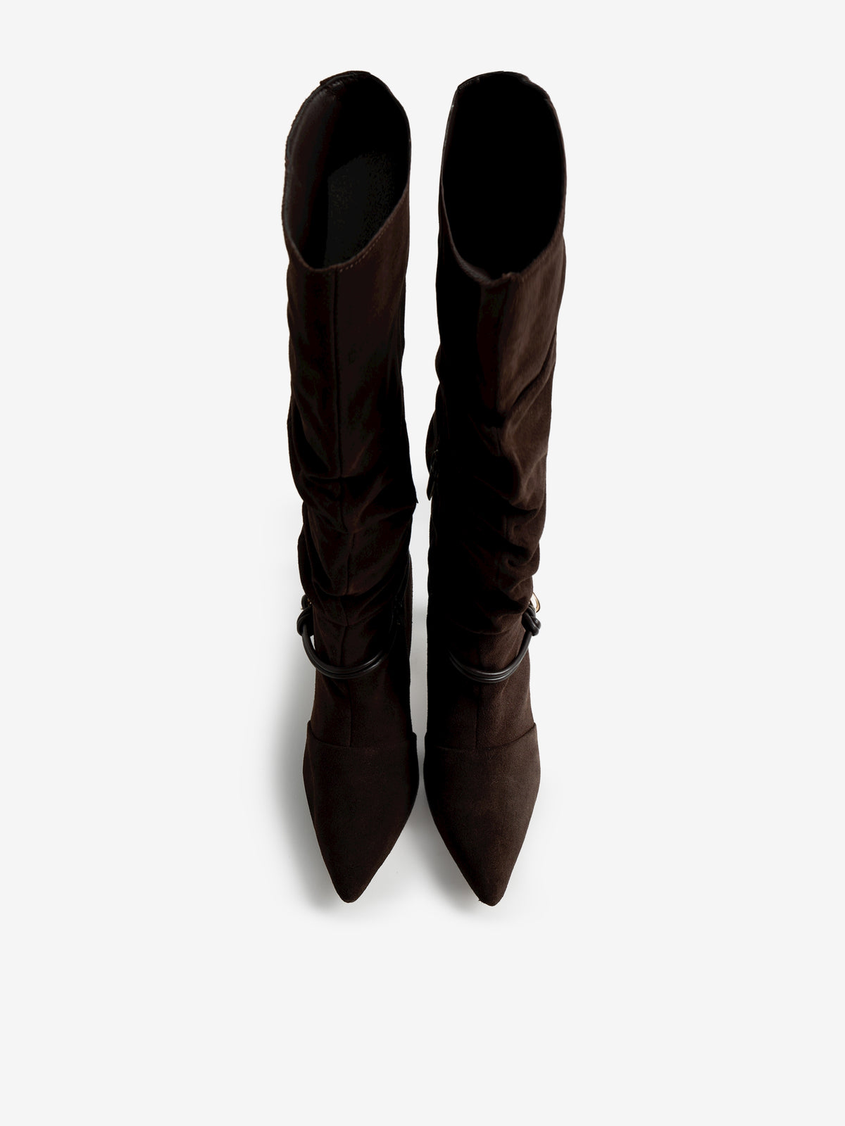 botas de tacón Mujer Botas marron 02