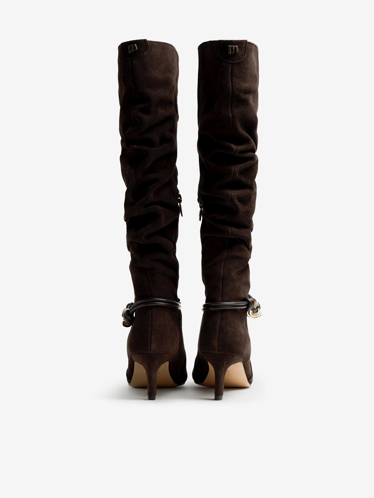 botas de tacón Mujer Botas marron 03