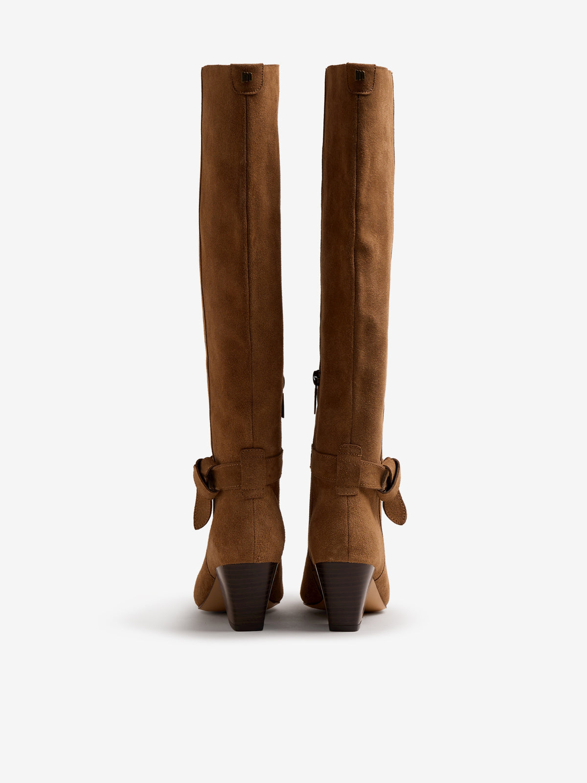botas de tacón Mujer Botas beige 03