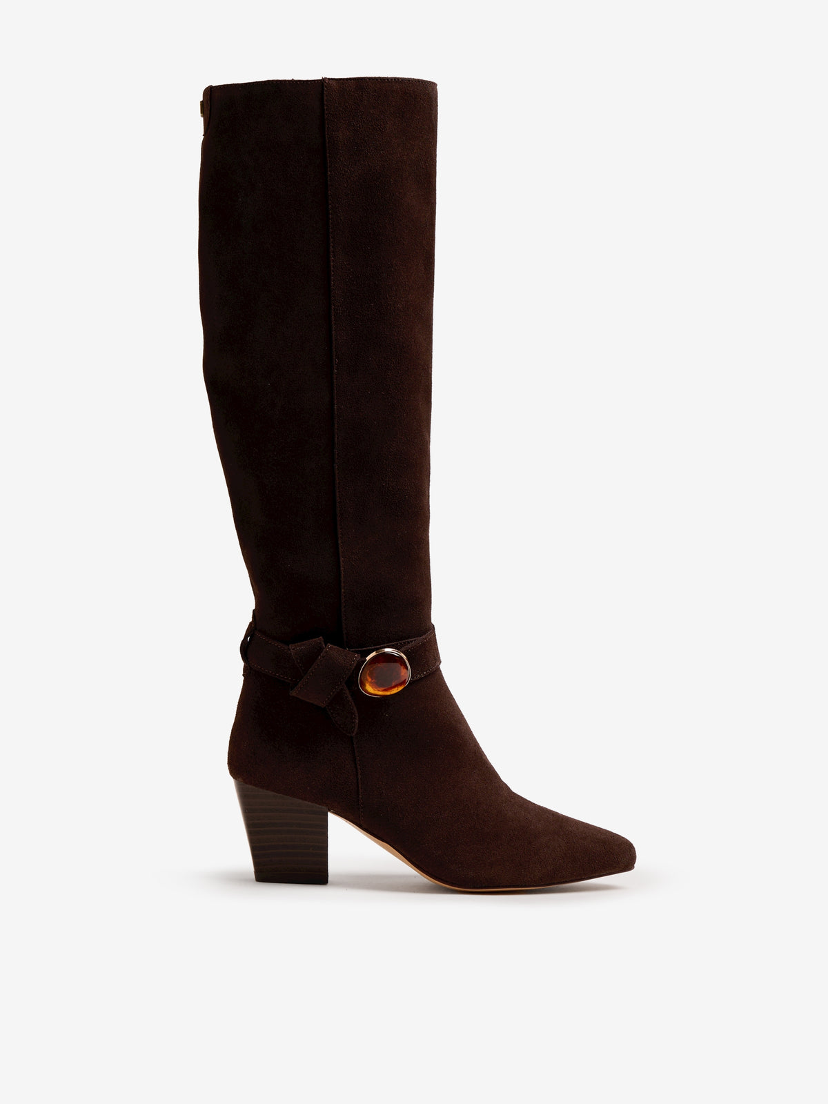 botas de tacón Mujer Botas marron 01
