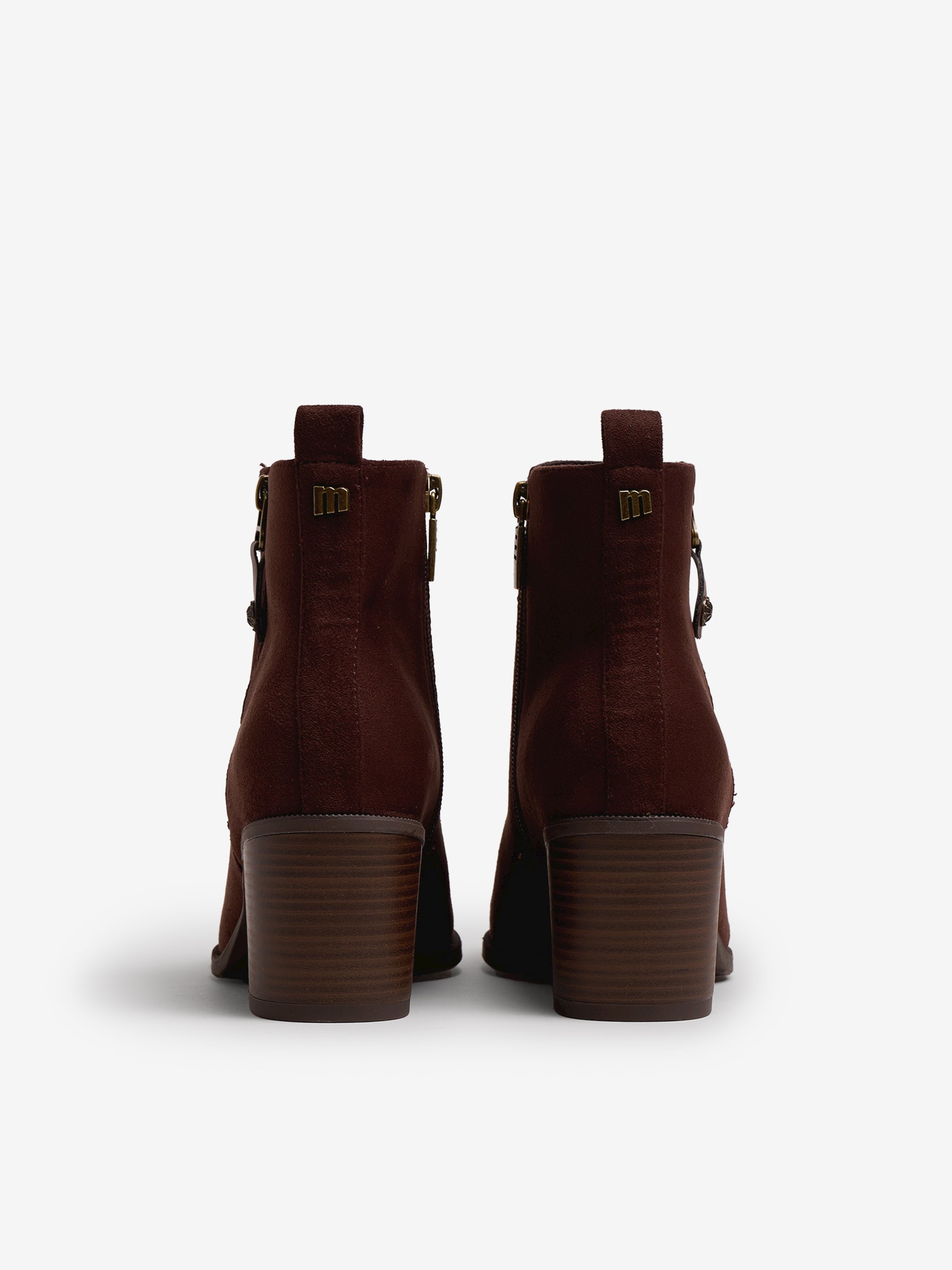 botines de tacón Mujer Botines marron 03