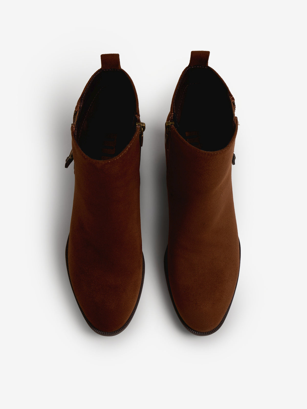 botines de tacón Mujer Botines marron 02
