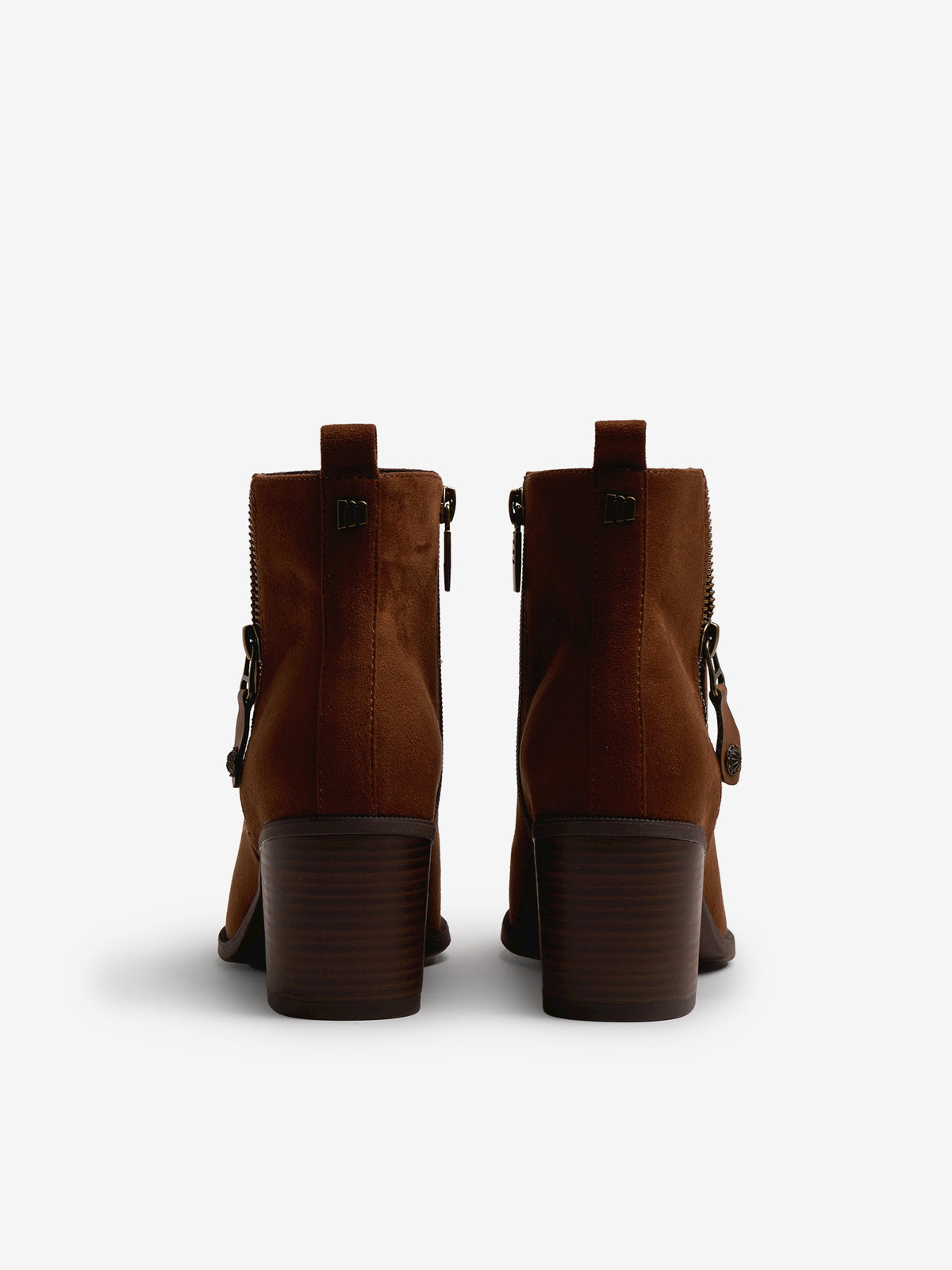 botines de tacón Mujer Botines marron 03