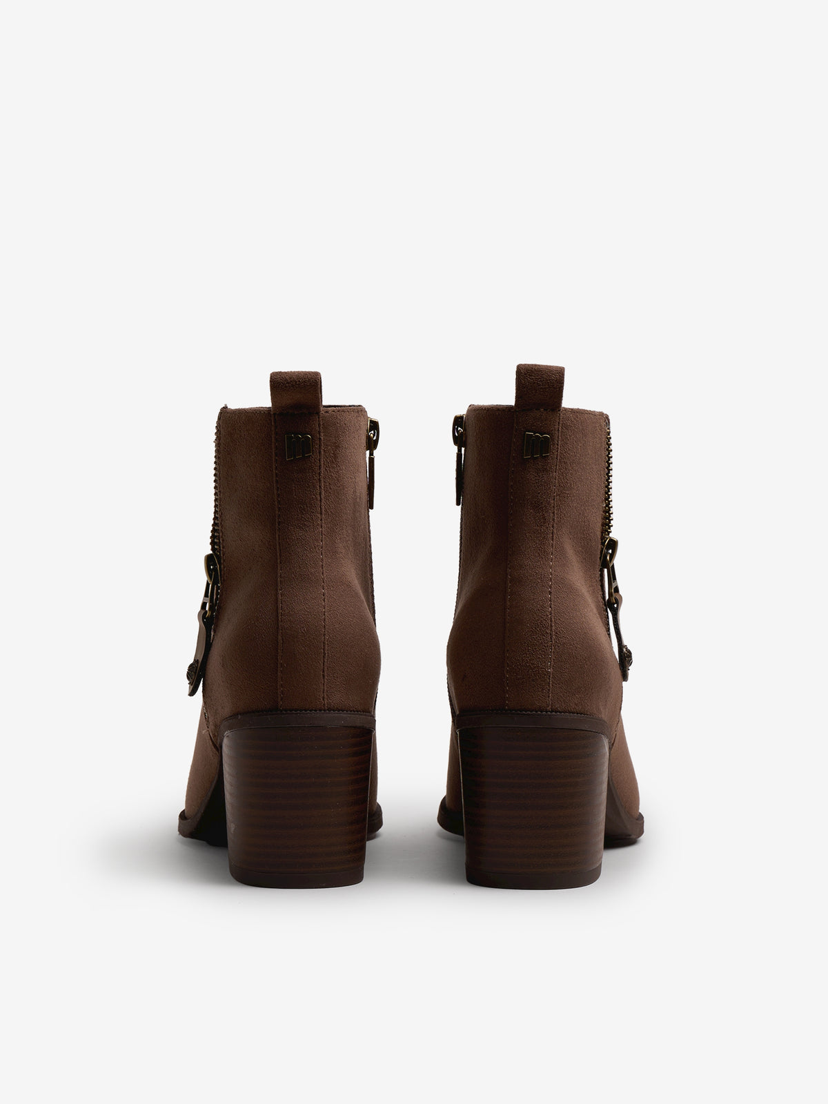 botines de tacón Mujer Botines marron 03