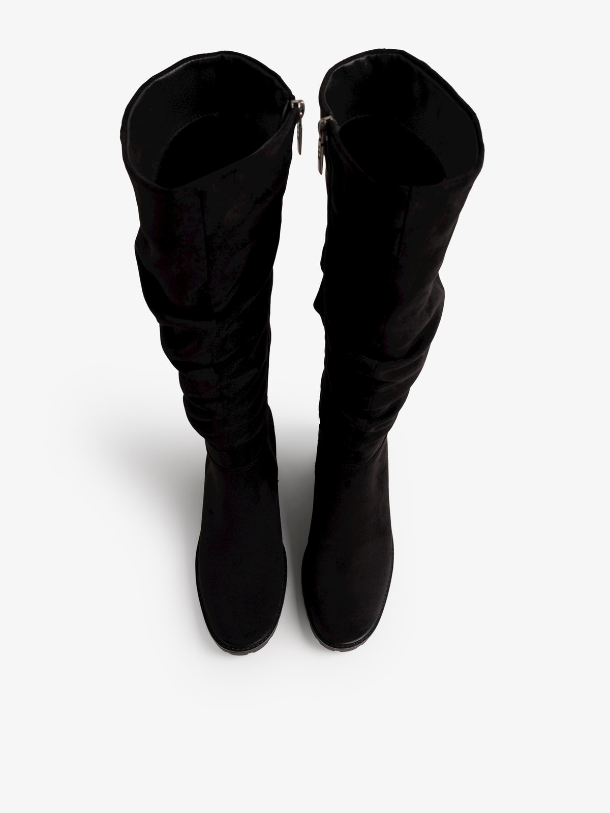 botas de tacón Mujer Botas altas negro 02