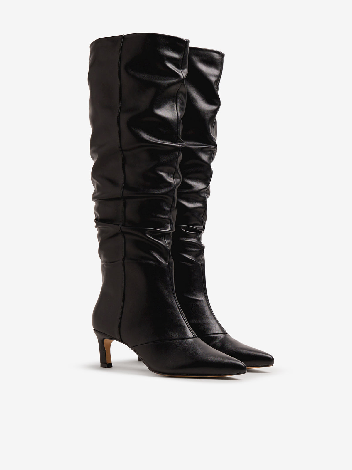 botas de tacón Mujer Botas negro 05