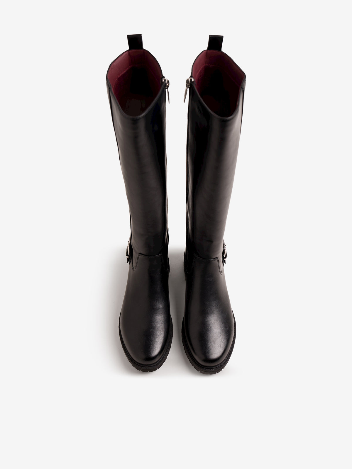 botas planas Mujer Botas planas negro 02