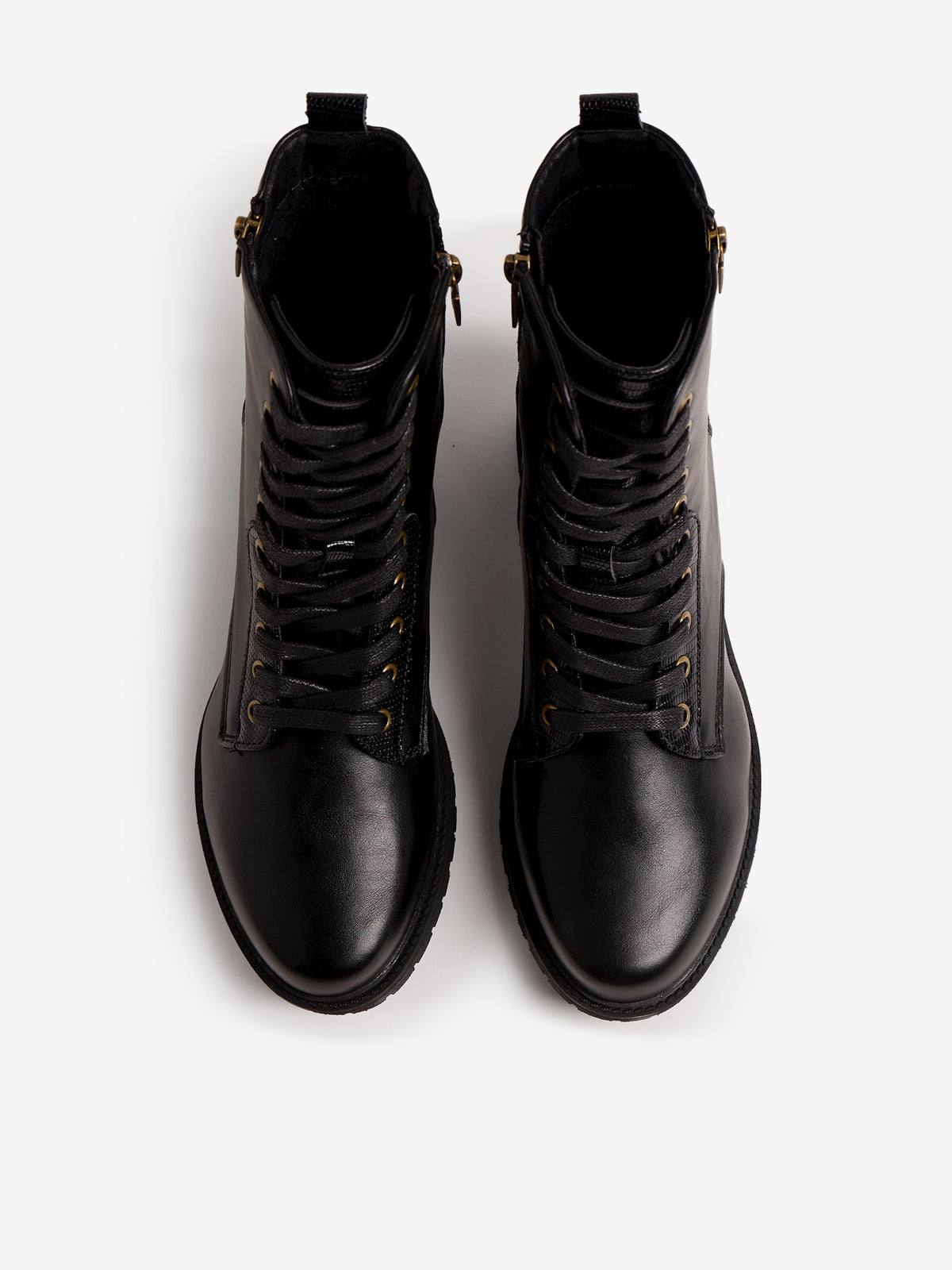 botines planos Mujer Botines negro 02