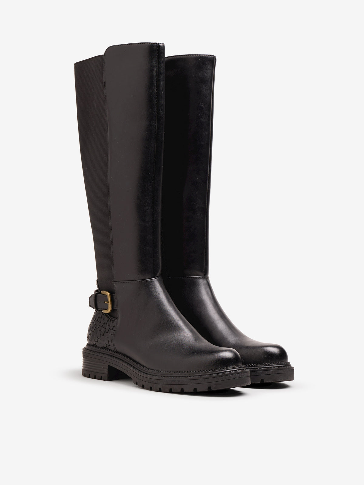 botas planas Mujer Botas de mujer negro 05